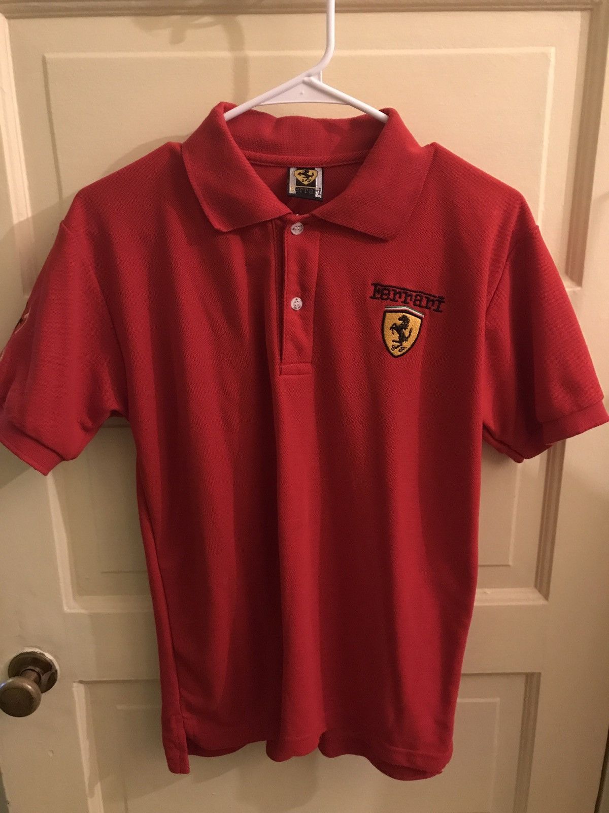 Vintage Vintage Ferrari Collared Shirt | Grailed