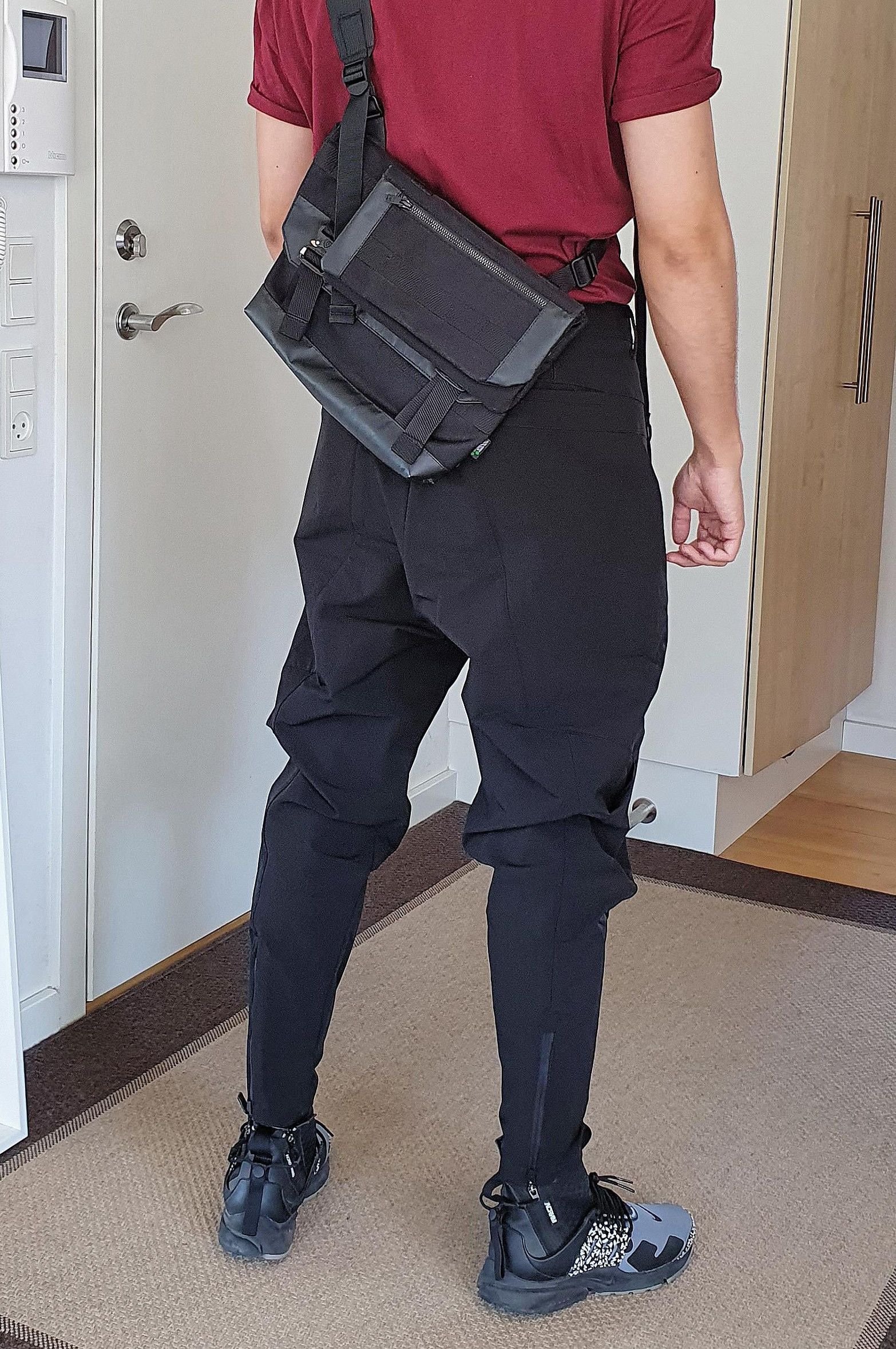 Other Reindee Lusion Multi-Pleated Techwear Pants | Grailed