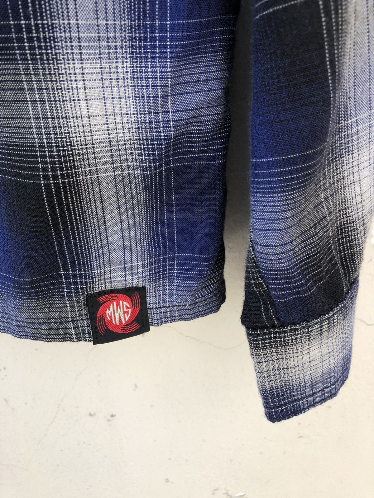 Vintage MWS Japan Tartan Plaid Motorcycles Button Shirt Size US L / EU 52-54 / 3 - 4 Thumbnail