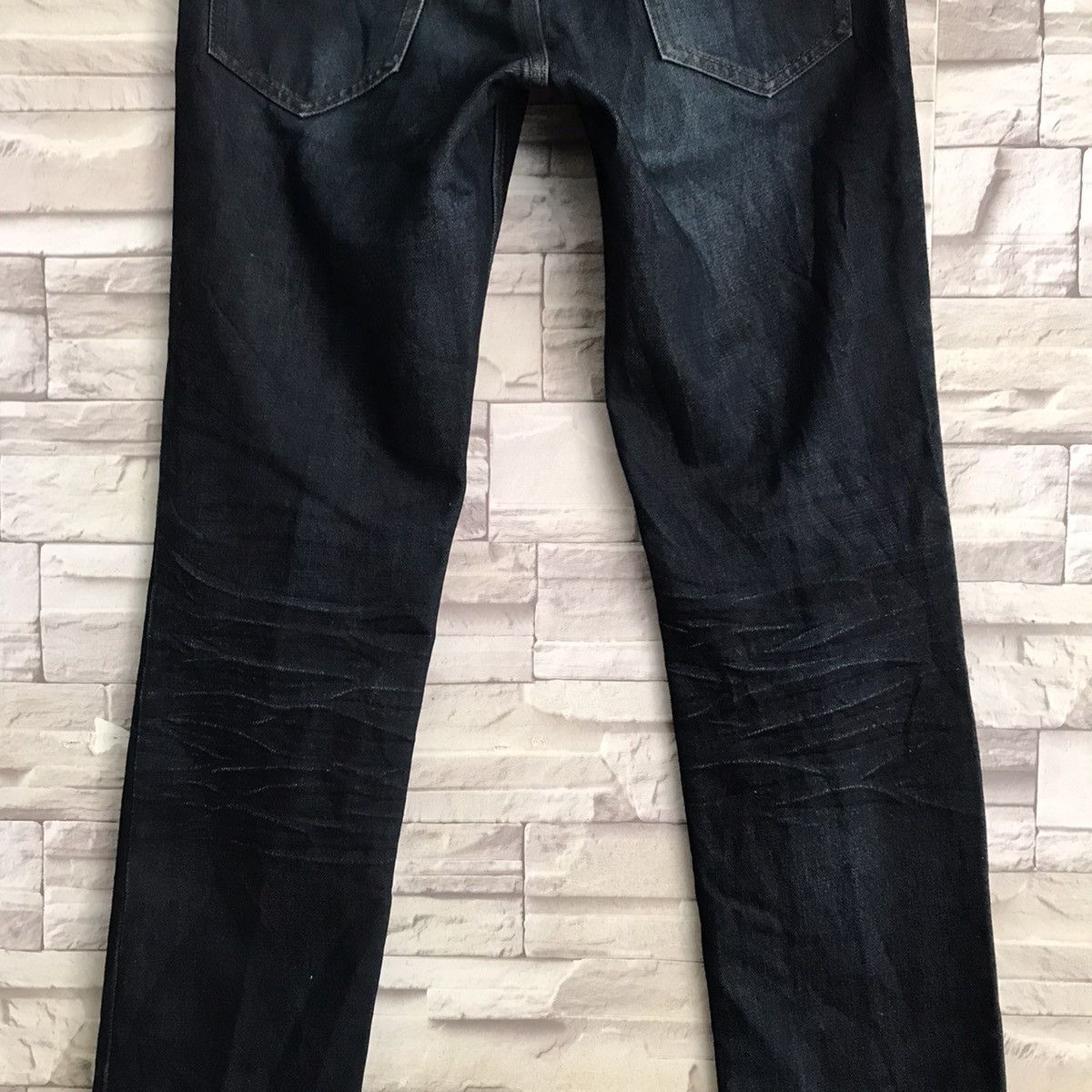 Shellac SHELLAC Long Leg Coated Denim Jeans Hedi Slimane Size US 30 / EU 46 - 10 Thumbnail