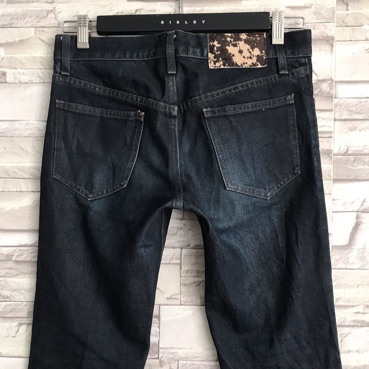 Shellac SHELLAC Long Leg Coated Denim Jeans Hedi Slimane Size US 30 / EU 46 - 9 Thumbnail