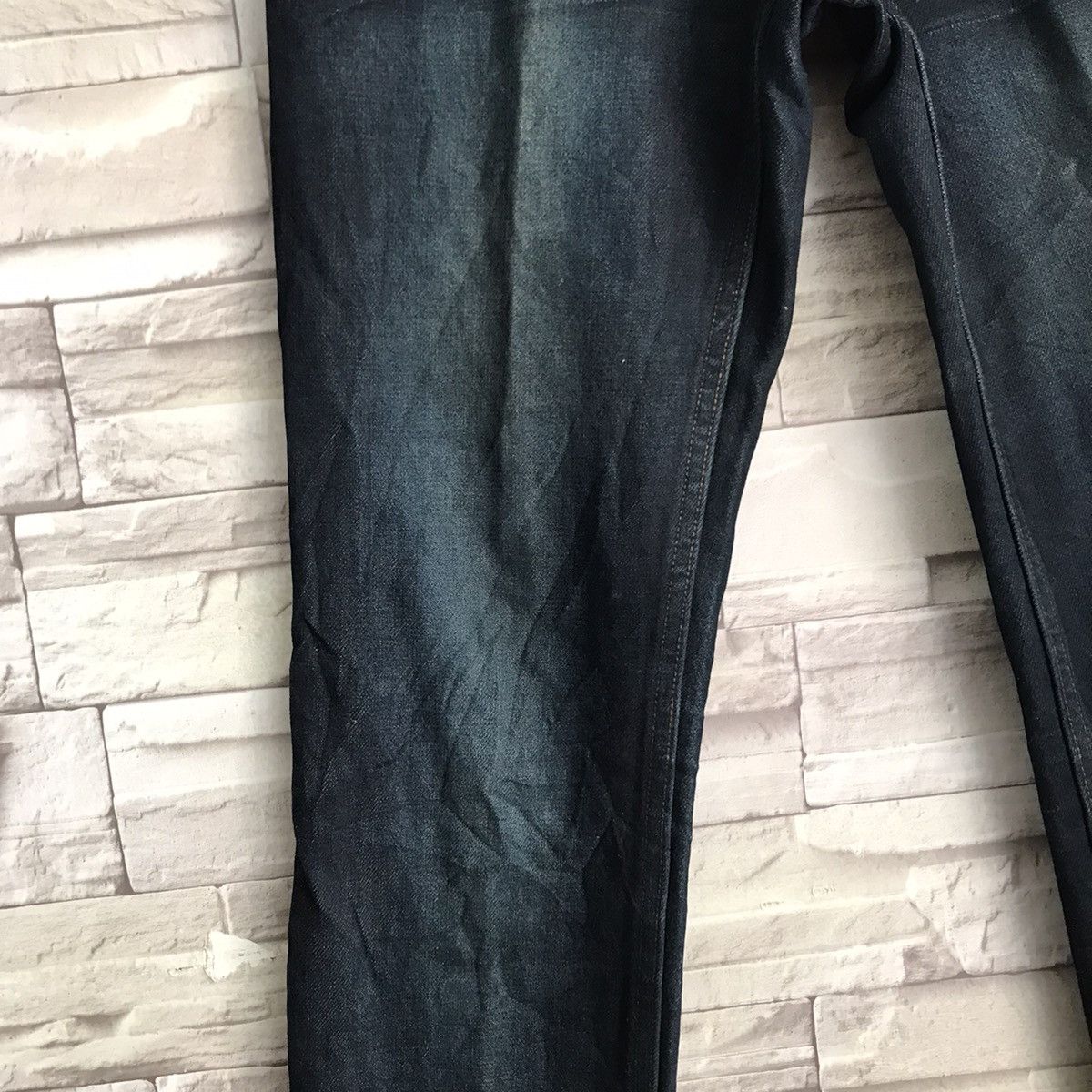 Shellac SHELLAC Long Leg Coated Denim Jeans Hedi Slimane Size US 30 / EU 46 - 4 Thumbnail