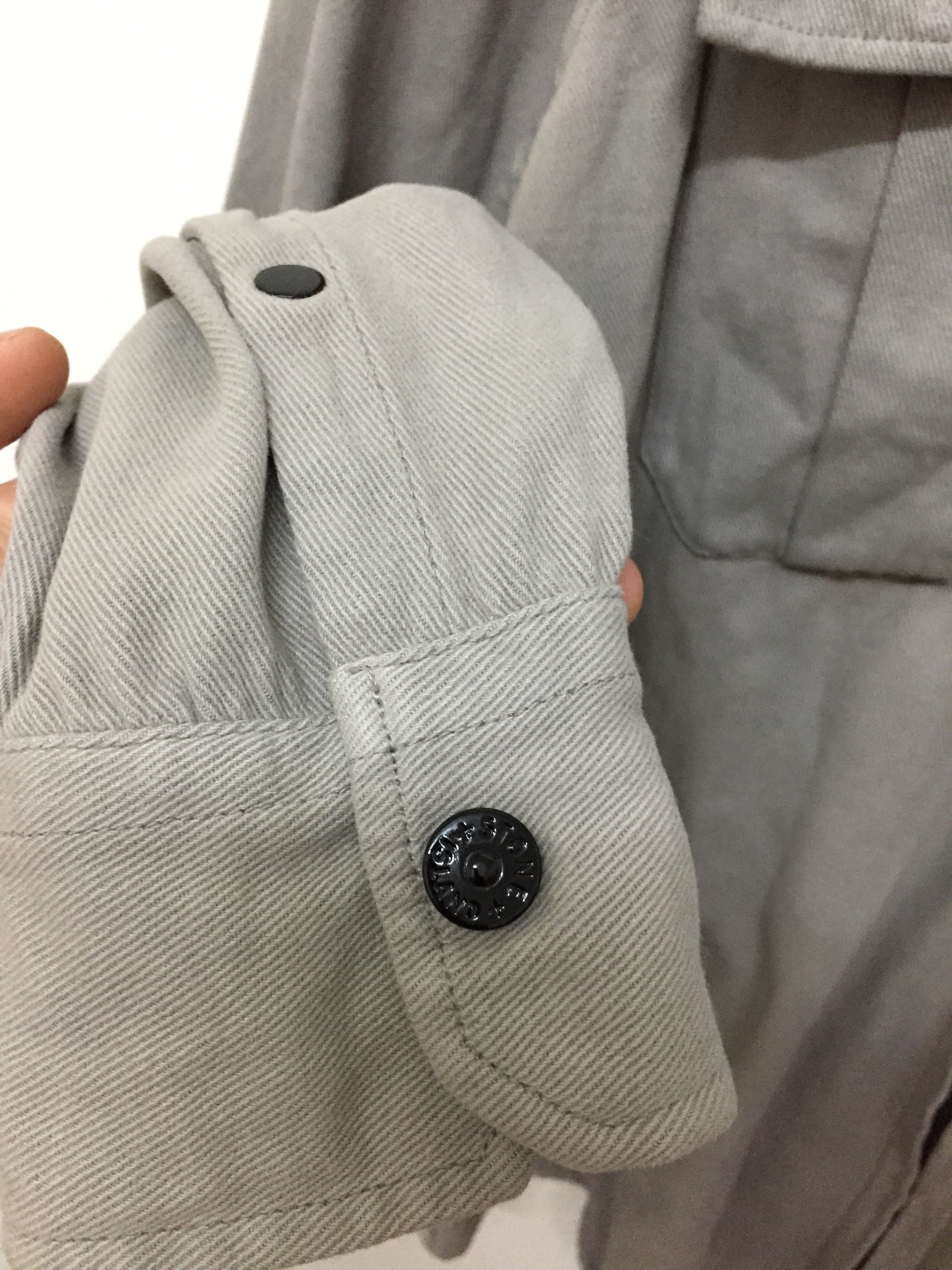 Stone Island AW09 overshirt wool hoodie jacket shoulder badge Size US M / EU 48-50 / 2 - 6 Thumbnail