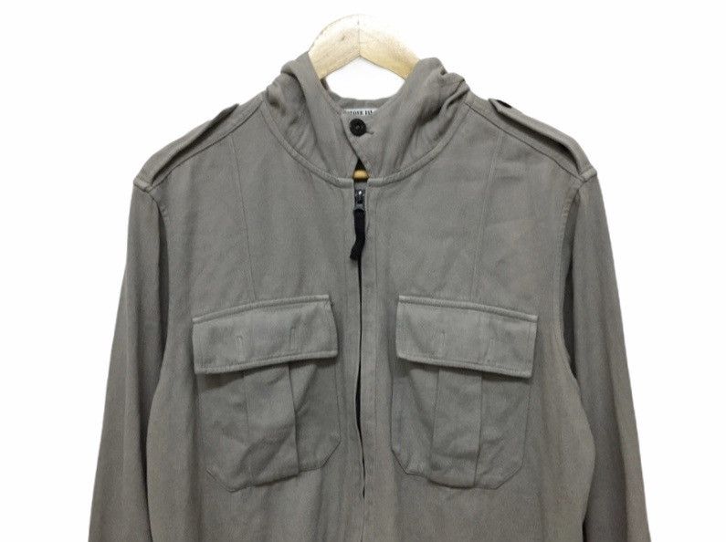 Stone Island AW09 overshirt wool hoodie jacket shoulder badge Size US M / EU 48-50 / 2 - 3 Thumbnail