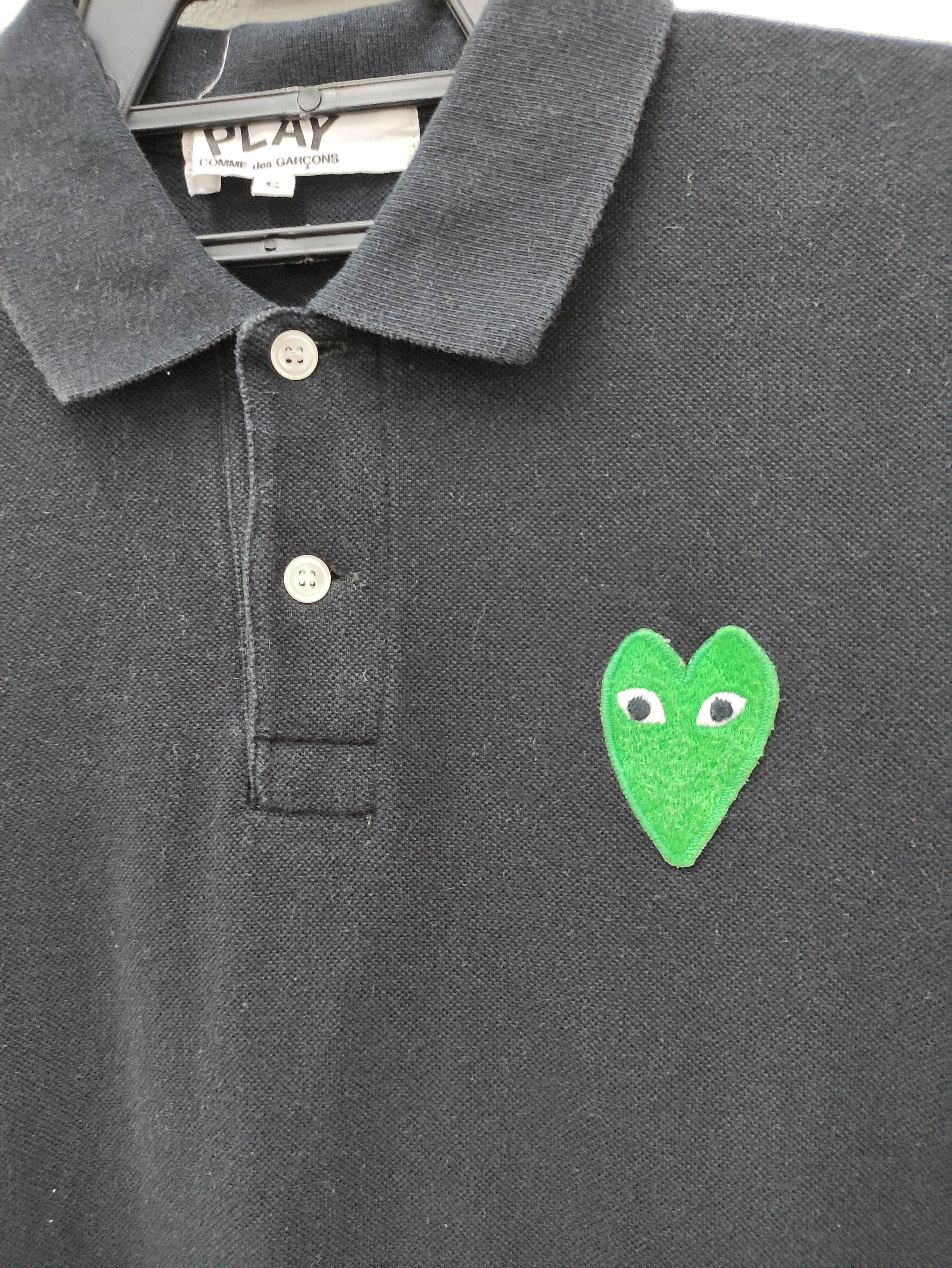 Comme des Garcons PLAY 🔥 COMME DES GARCONS PLAY GREEN HEART POLO SHIRT Size US S / EU 44-46 / 1 - 5 Thumbnail