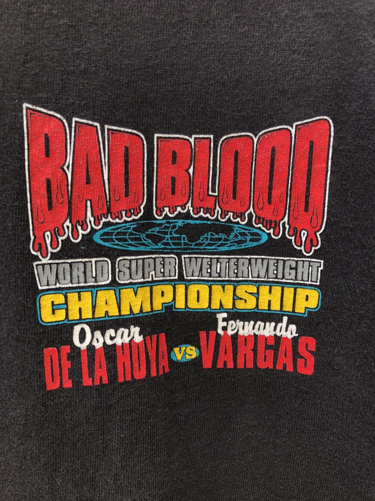 Sports Specialties × Vintage 2002 Oscar De La Hoya Bad Blood Welterweight Championship Size US XL / EU 56 / 4 - 6 Thumbnail