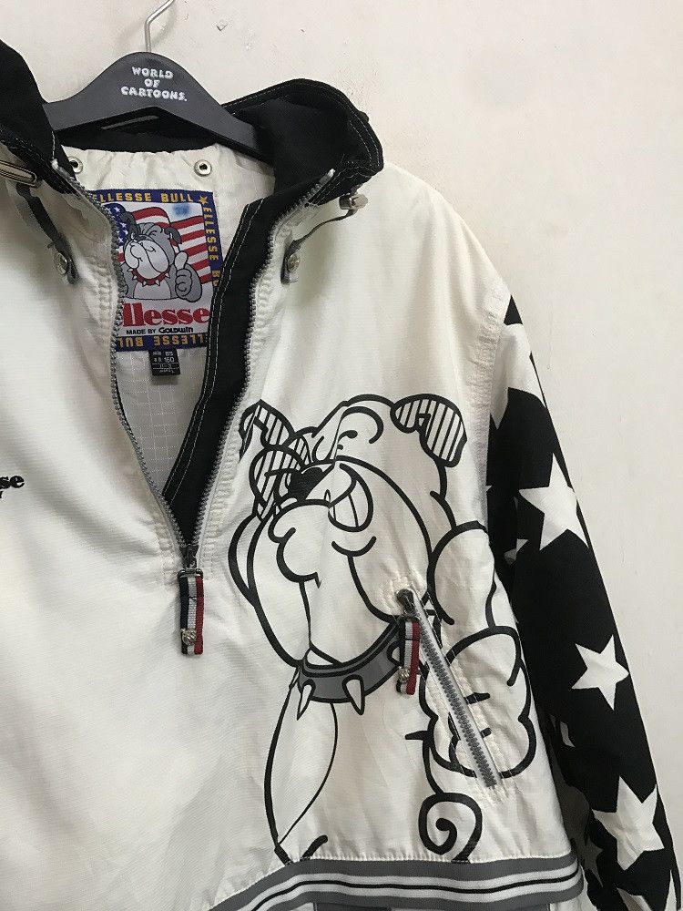 ELLESSE Italy BULLDOG Hoodie Ski Jacket Coat