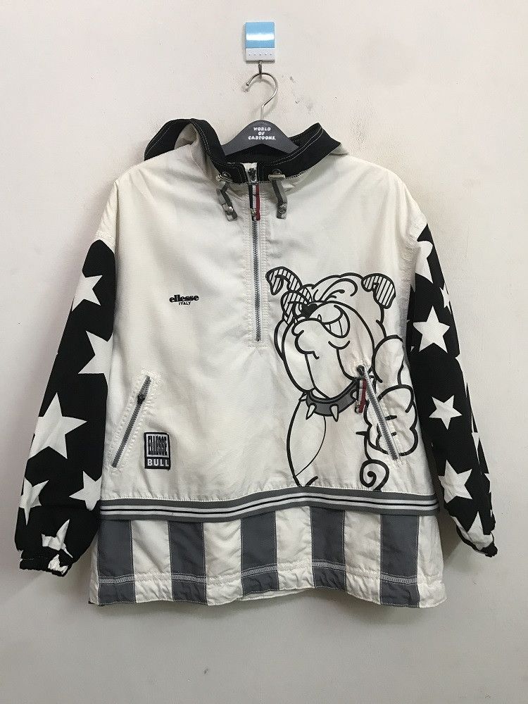 ELLESSE Italy BULLDOG Hoodie Ski Jacket Coat