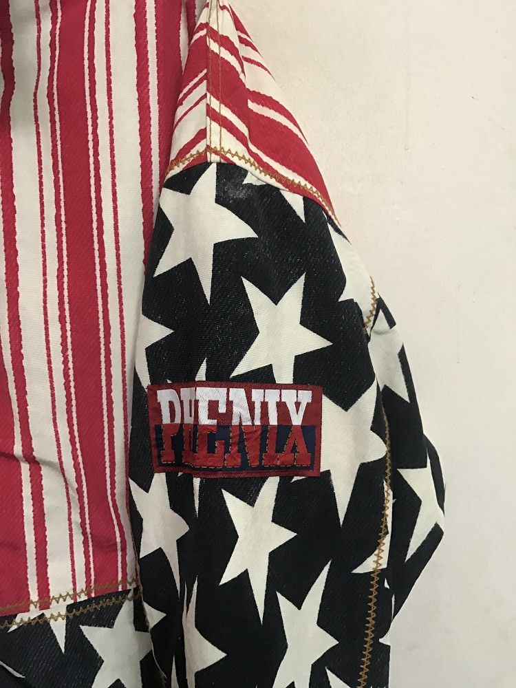 Vintage PHENIX All Over Printed American Flag Drawstring Hem Ski Size US L / EU 52-54 / 3 - 7 Thumbnail