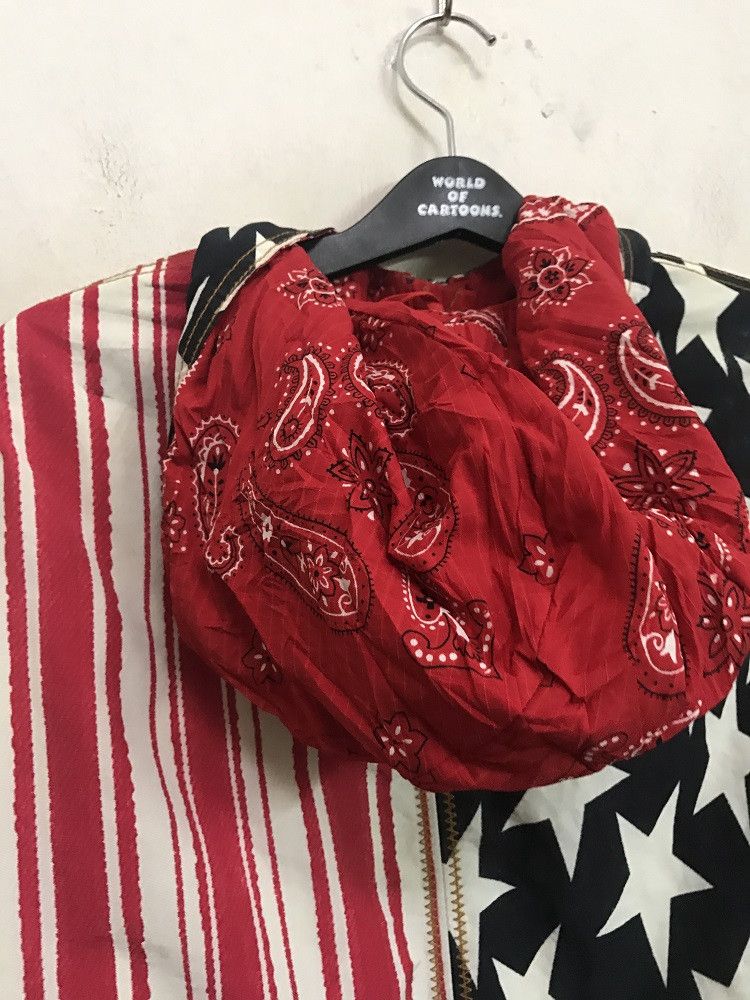 Vintage PHENIX All Over Printed American Flag Drawstring Hem Ski Size US L / EU 52-54 / 3 - 14 Thumbnail
