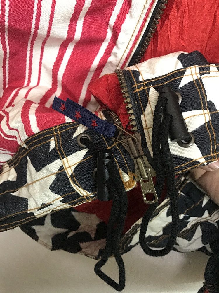 Vintage PHENIX All Over Printed American Flag Drawstring Hem Ski Size US L / EU 52-54 / 3 - 11 Thumbnail