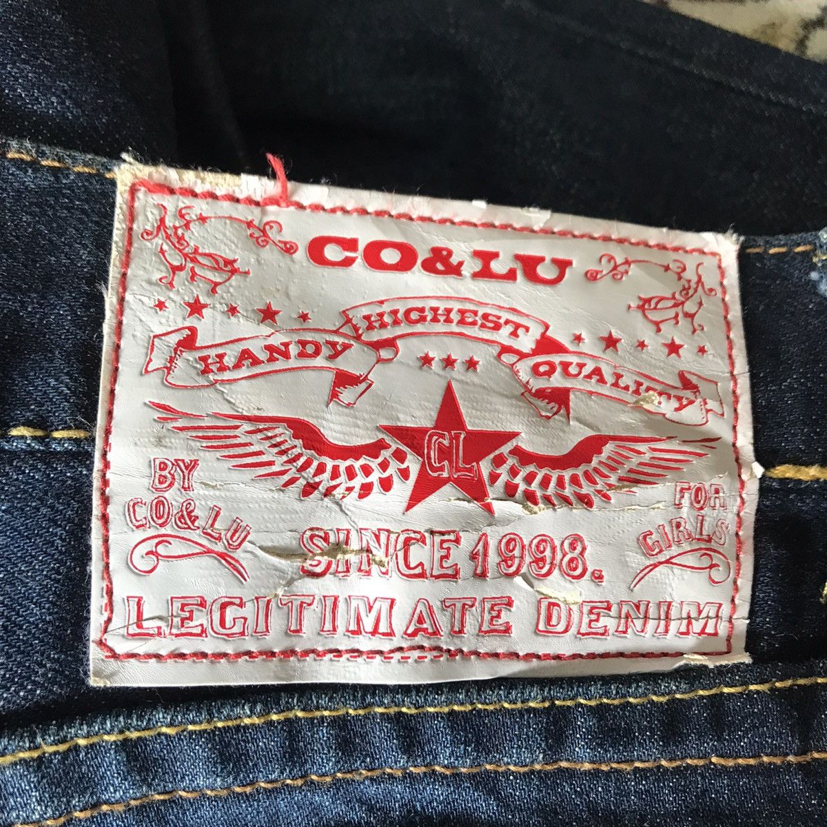 Japanese Brand Japanese Brand Co&Lu Denim Painter Jeans Size US 30 / EU 46 - 13 Thumbnail