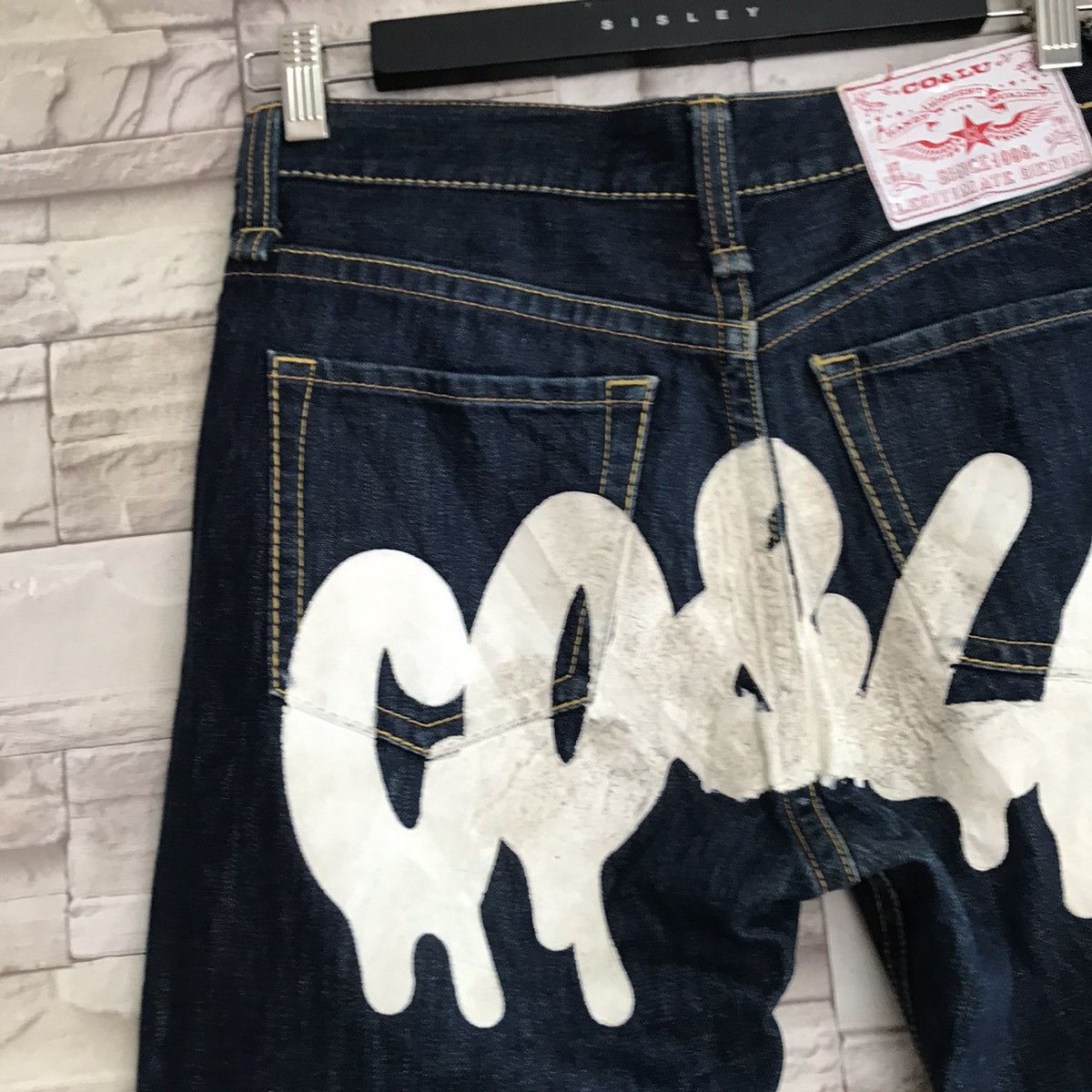 Japanese Brand Japanese Brand Co&Lu Denim Painter Jeans Size US 30 / EU 46 - 9 Thumbnail