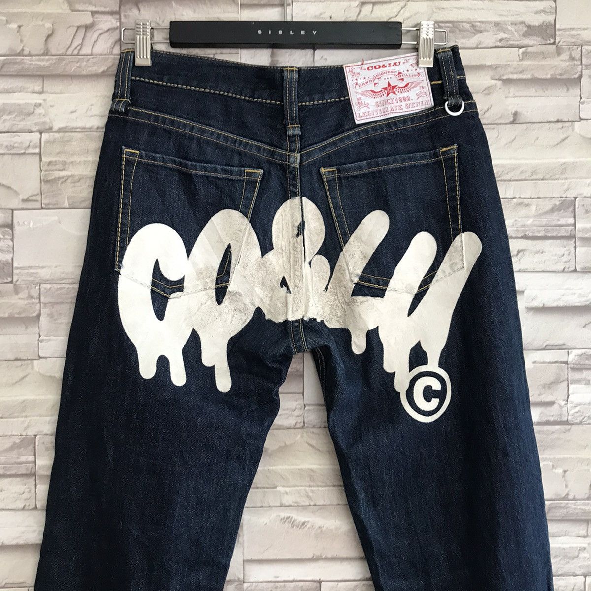 Japanese Brand Japanese Brand Co&Lu Denim Painter Jeans Size US 30 / EU 46 - 8 Thumbnail