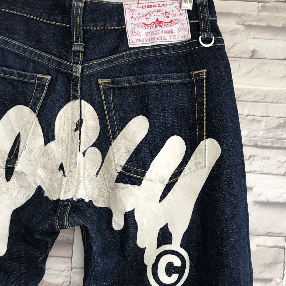 Japanese Brand Japanese Brand Co&Lu Denim Painter Jeans Size US 30 / EU 46 - 10 Thumbnail