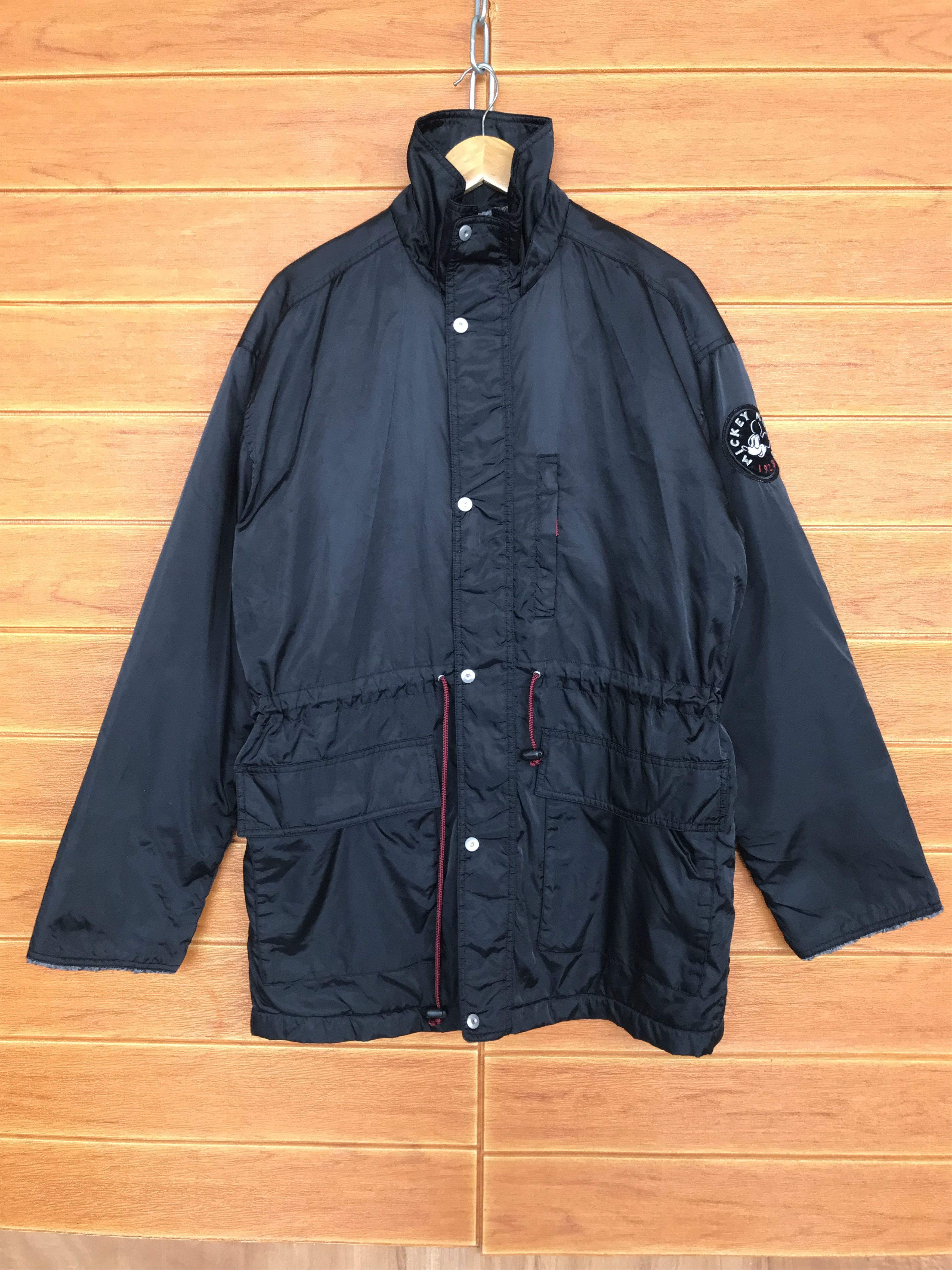 Vintage Vintage 90s Mickey Mouse 1928 Sherpa Lining Jacket Size US M / EU 48-50 / 2 - 2 Thumbnail