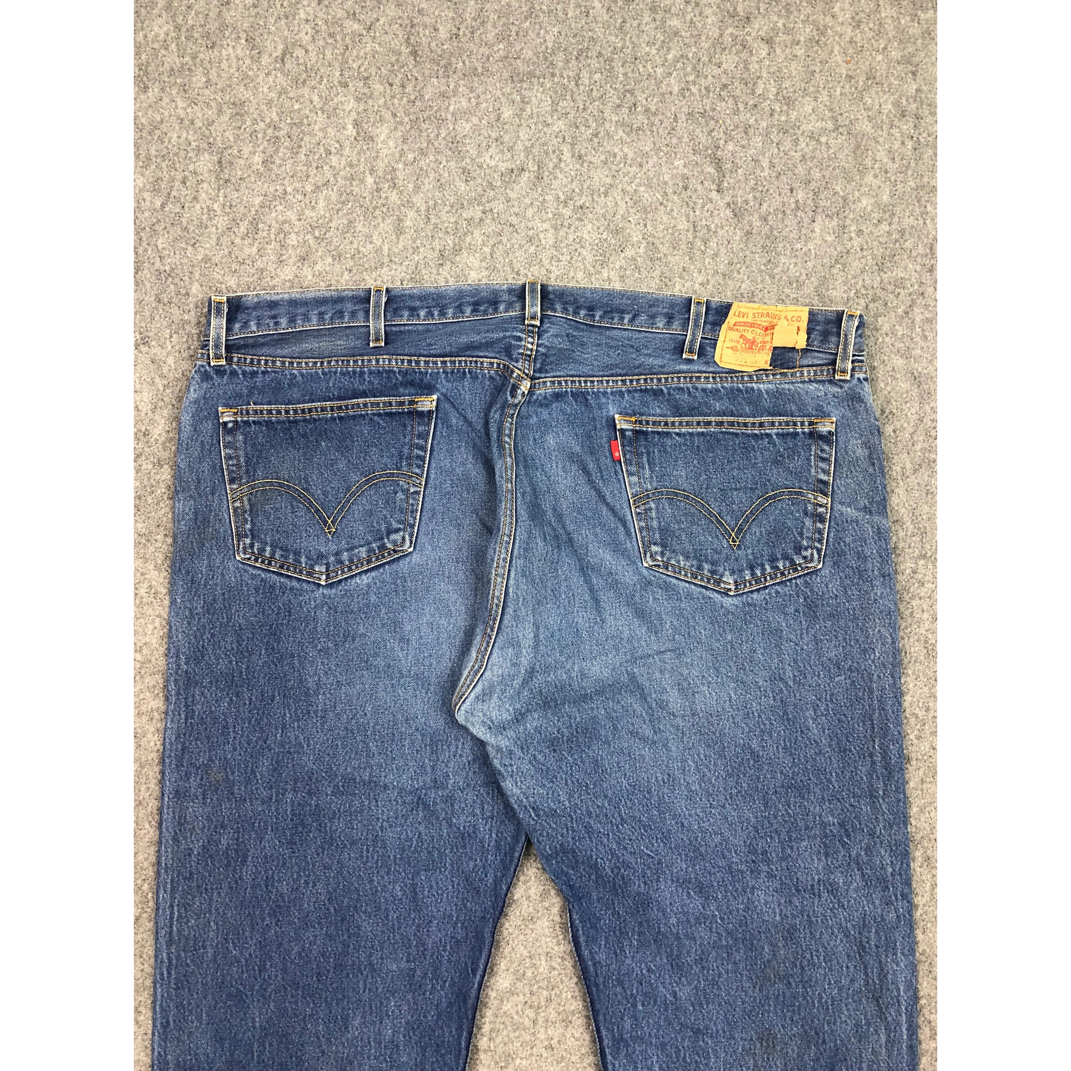 Levi's Vintage Levis 501 Jeans Oversized DP0553 Size US 44 / EU 60 - 4 Thumbnail