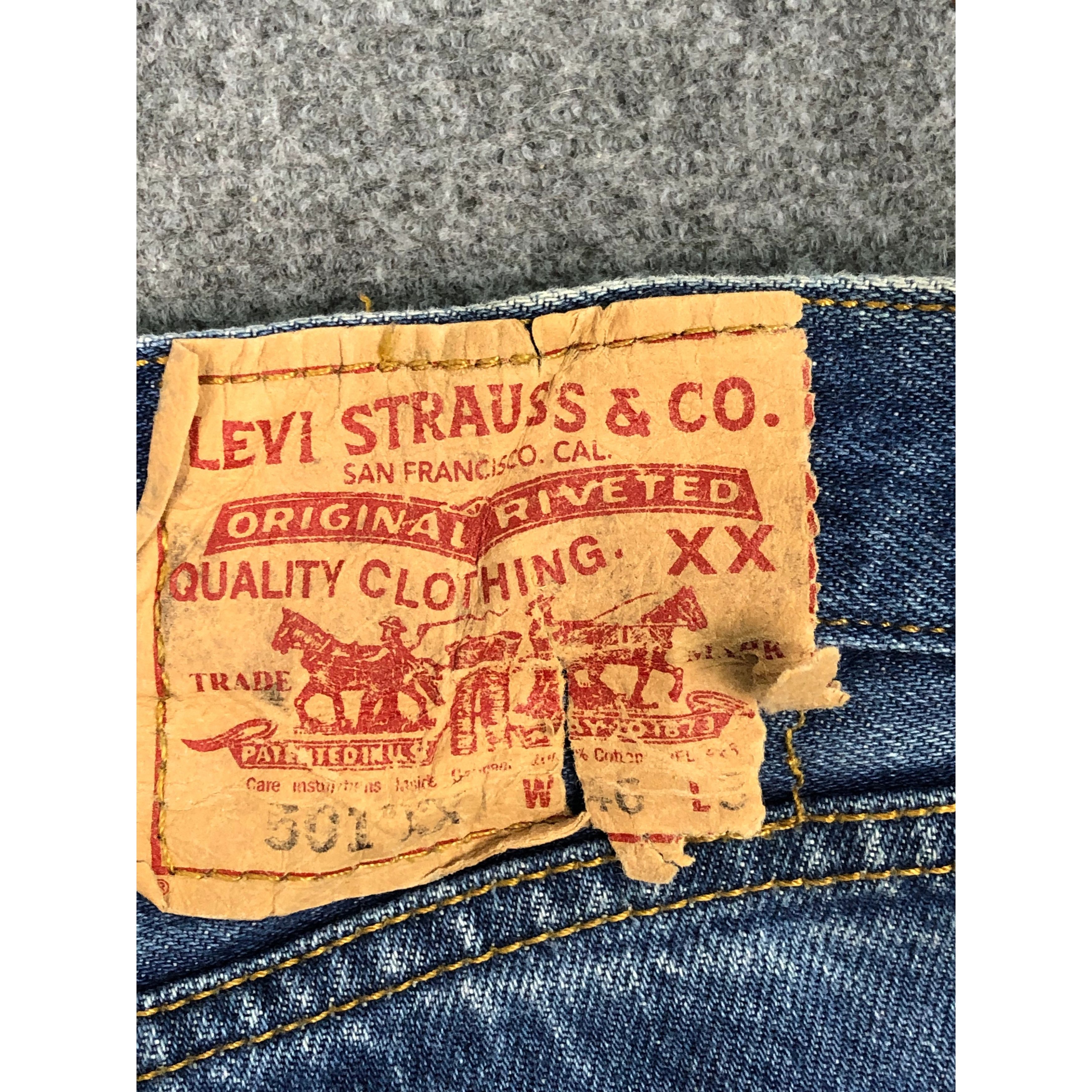 Levi's Vintage Levis 501 Jeans Oversized DP0553 Size US 44 / EU 60 - 5 Thumbnail