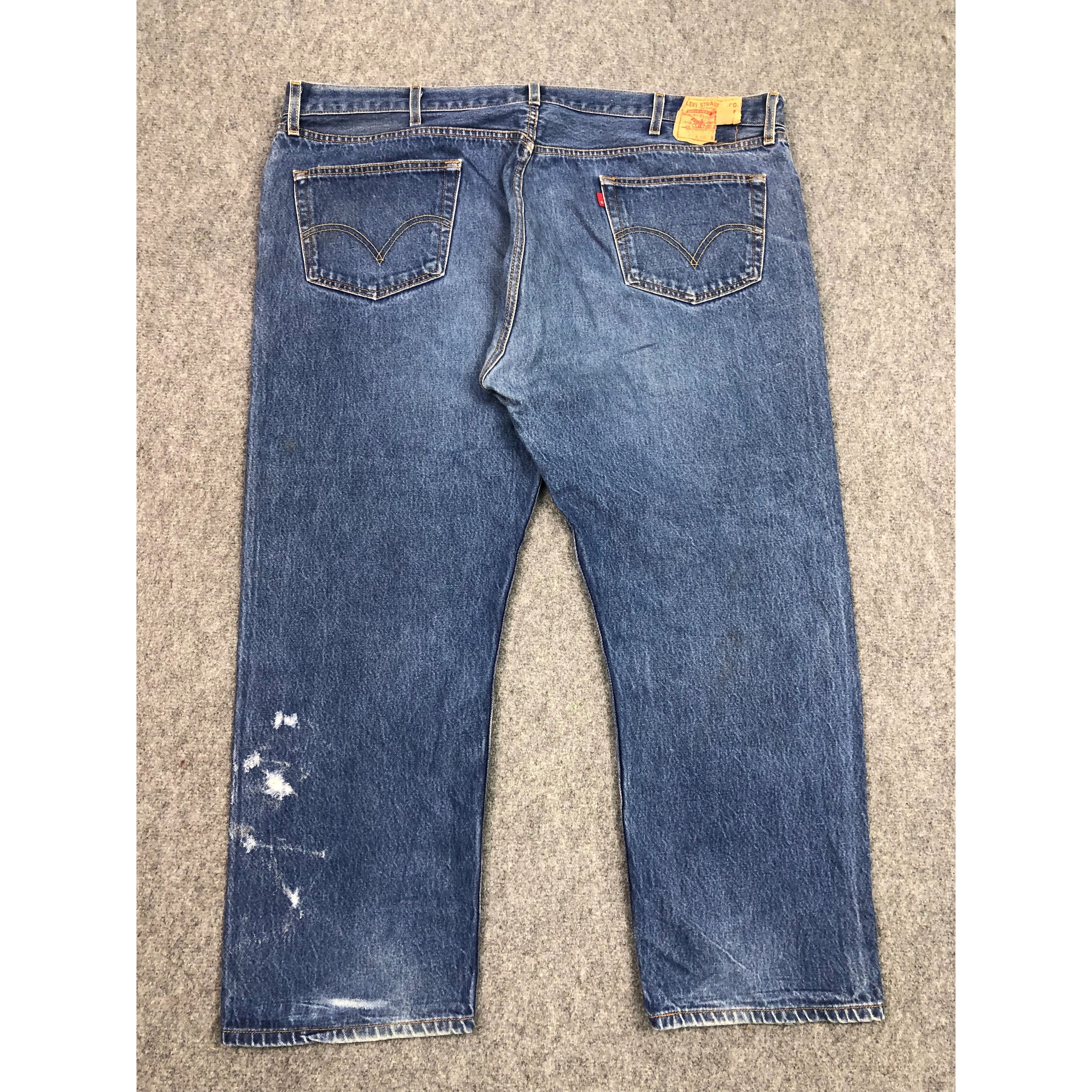 Levi's Vintage Levis 501 Jeans Oversized DP0553 Size US 44 / EU 60 - 2 Thumbnail