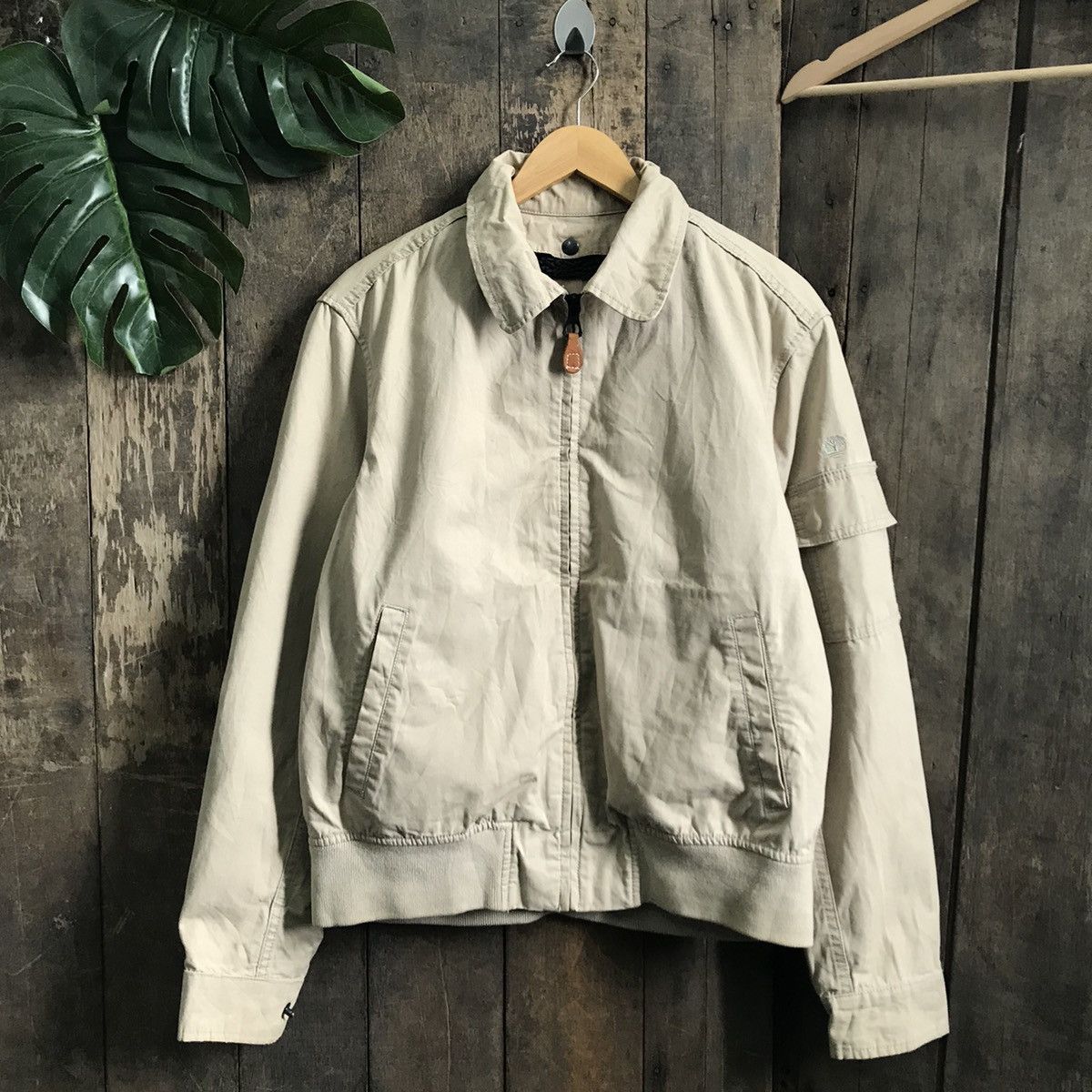 Vintage Timberland WeatherGear Jacket With Sherpa Lining