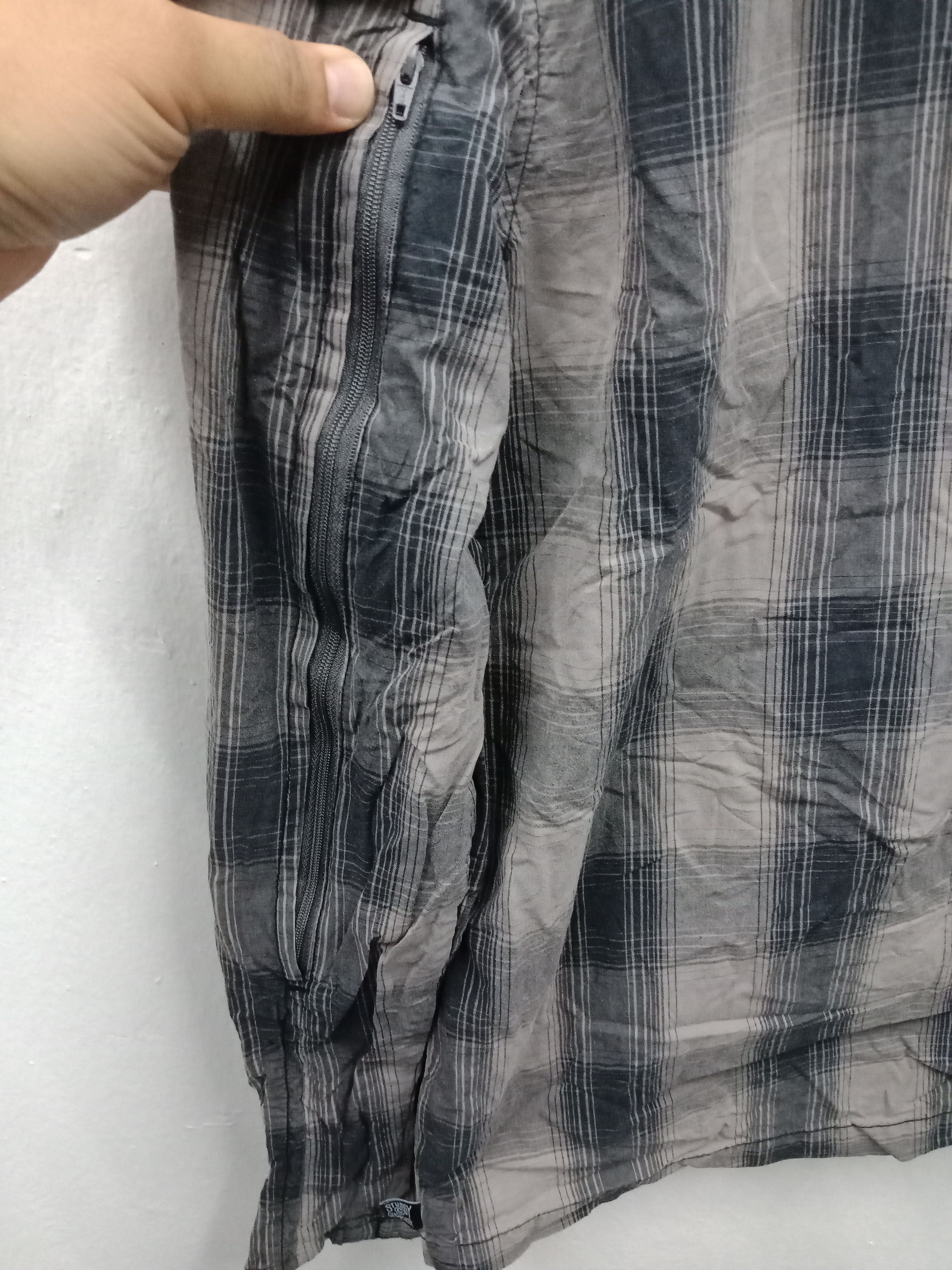 Nigo Stussy Checker Shoulder Air Flow Size US L / EU 52-54 / 3 - 8 Thumbnail