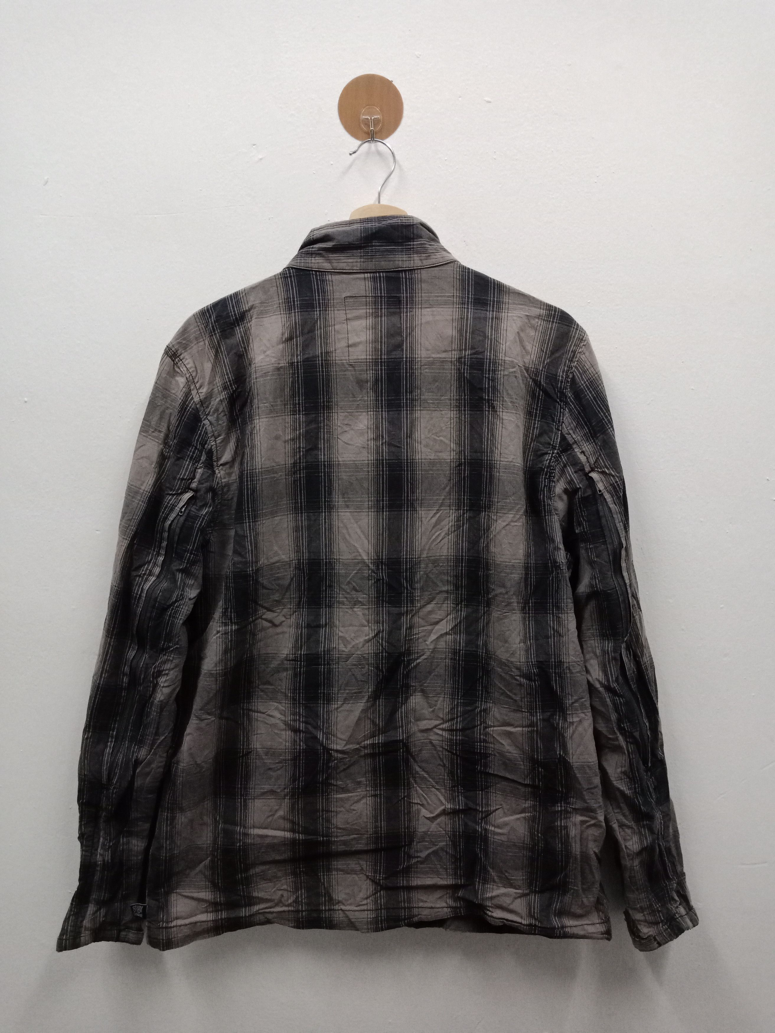 Nigo Stussy Checker Shoulder Air Flow Size US L / EU 52-54 / 3 - 2 Thumbnail