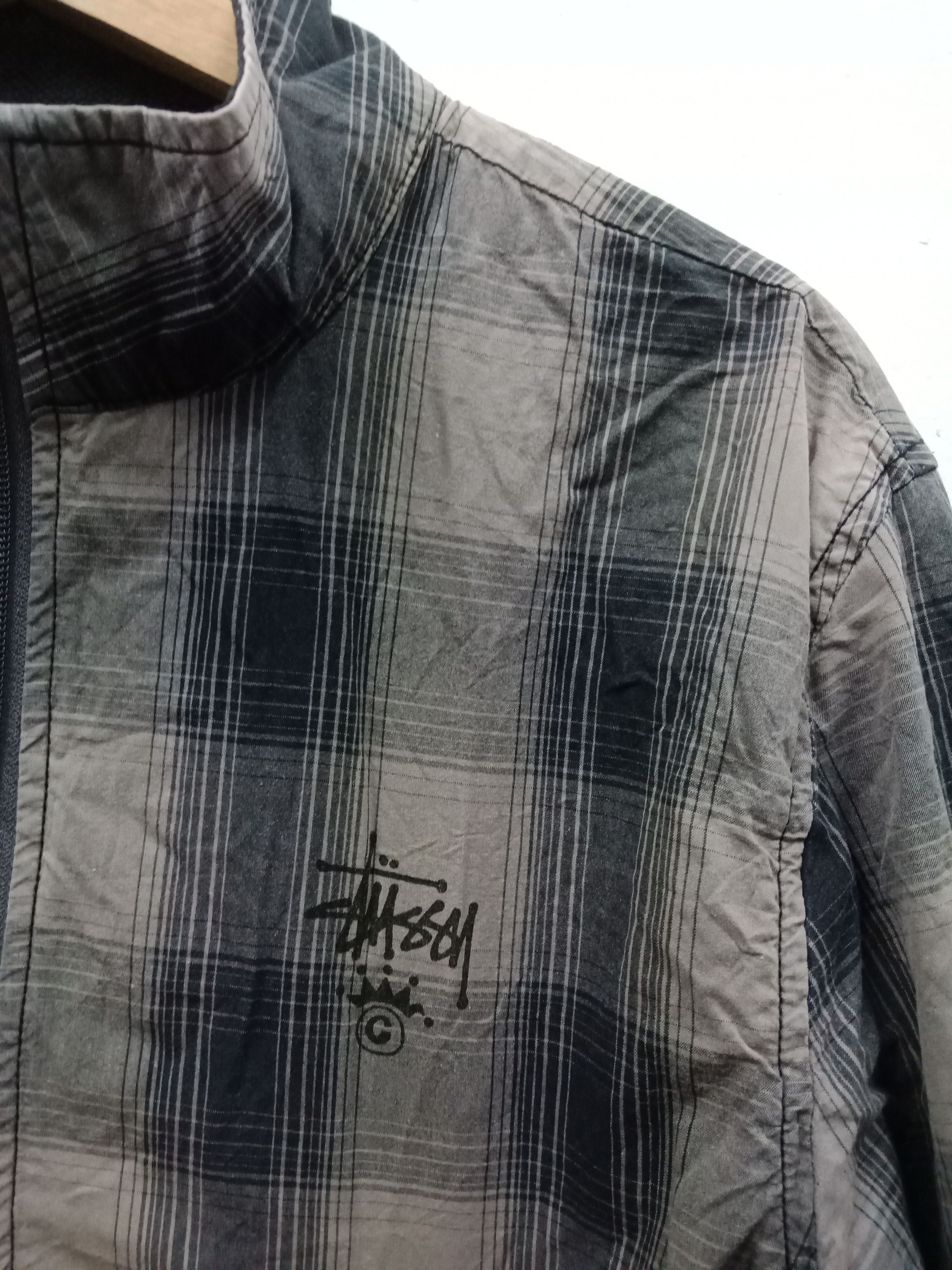 Nigo Stussy Checker Shoulder Air Flow Size US L / EU 52-54 / 3 - 7 Thumbnail