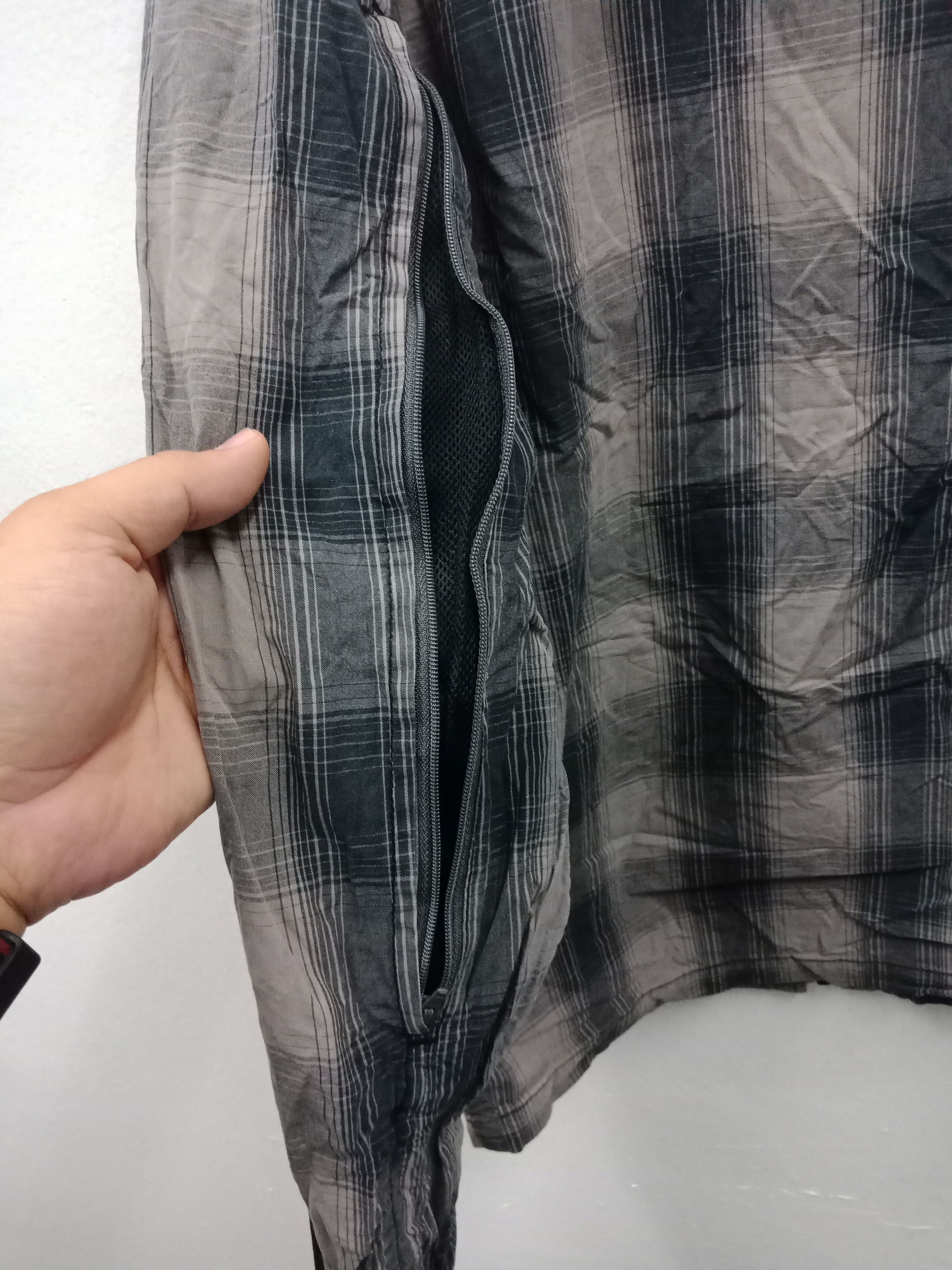 Nigo Stussy Checker Shoulder Air Flow Size US L / EU 52-54 / 3 - 9 Thumbnail