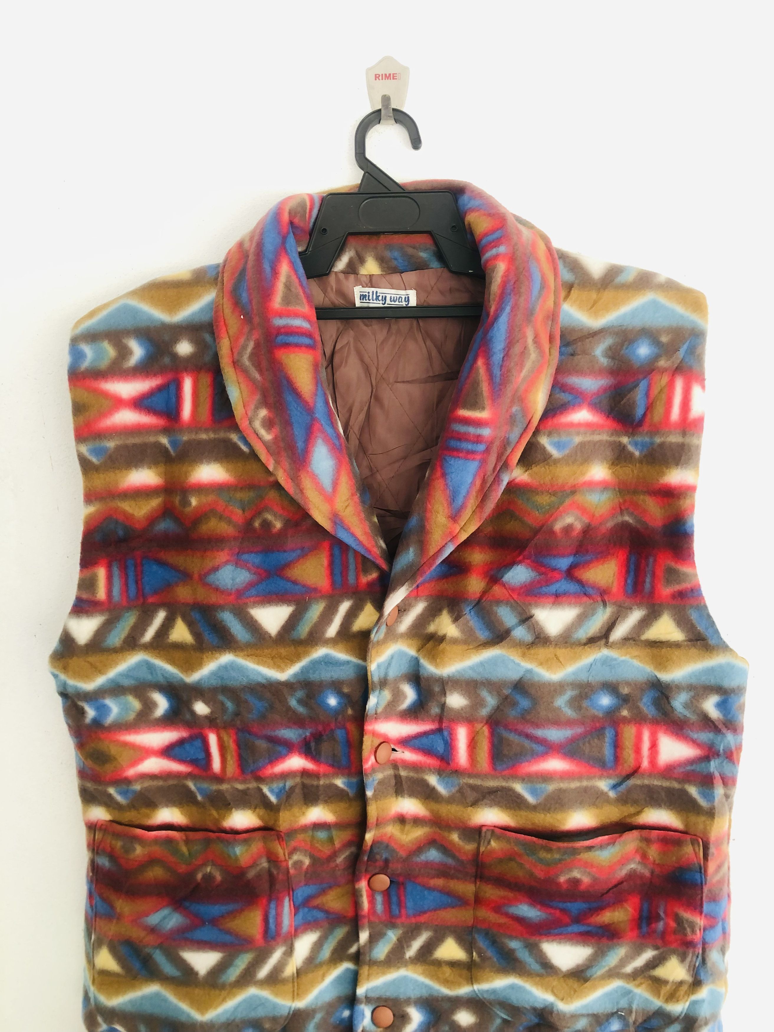 Japanese Brand Vintage Milky Way Travis Scott Fashion Style Vest Sweater Size US XL / EU 56 / 4 - 3 Thumbnail