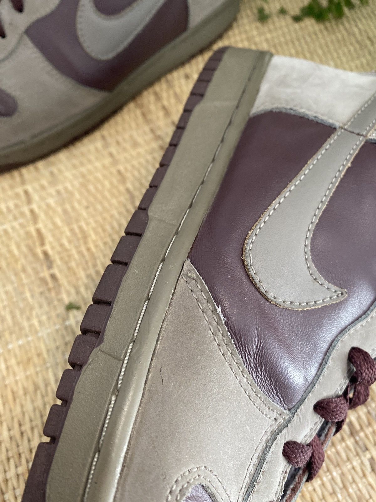Nike Dunk High Iron | Iron Mahogany Size US 11 / EU 44 - 4 Thumbnail