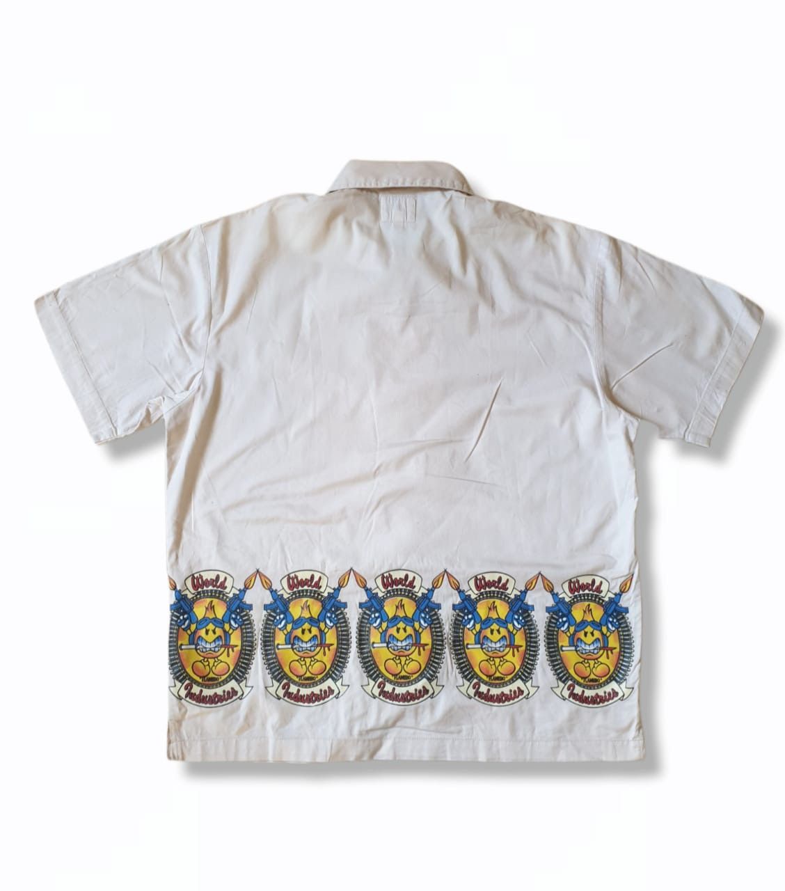 Hook-Ups × Shorty's Skateboards Vintage world industries “flambo” button up shirts Size US S / EU 44-46 / 1 - 2 Thumbnail