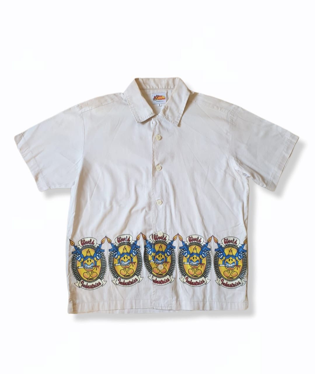 Hook-Ups × Shorty's Skateboards Vintage world industries “flambo” button up shirts Size US S / EU 44-46 / 1 - 1 Thumbnail