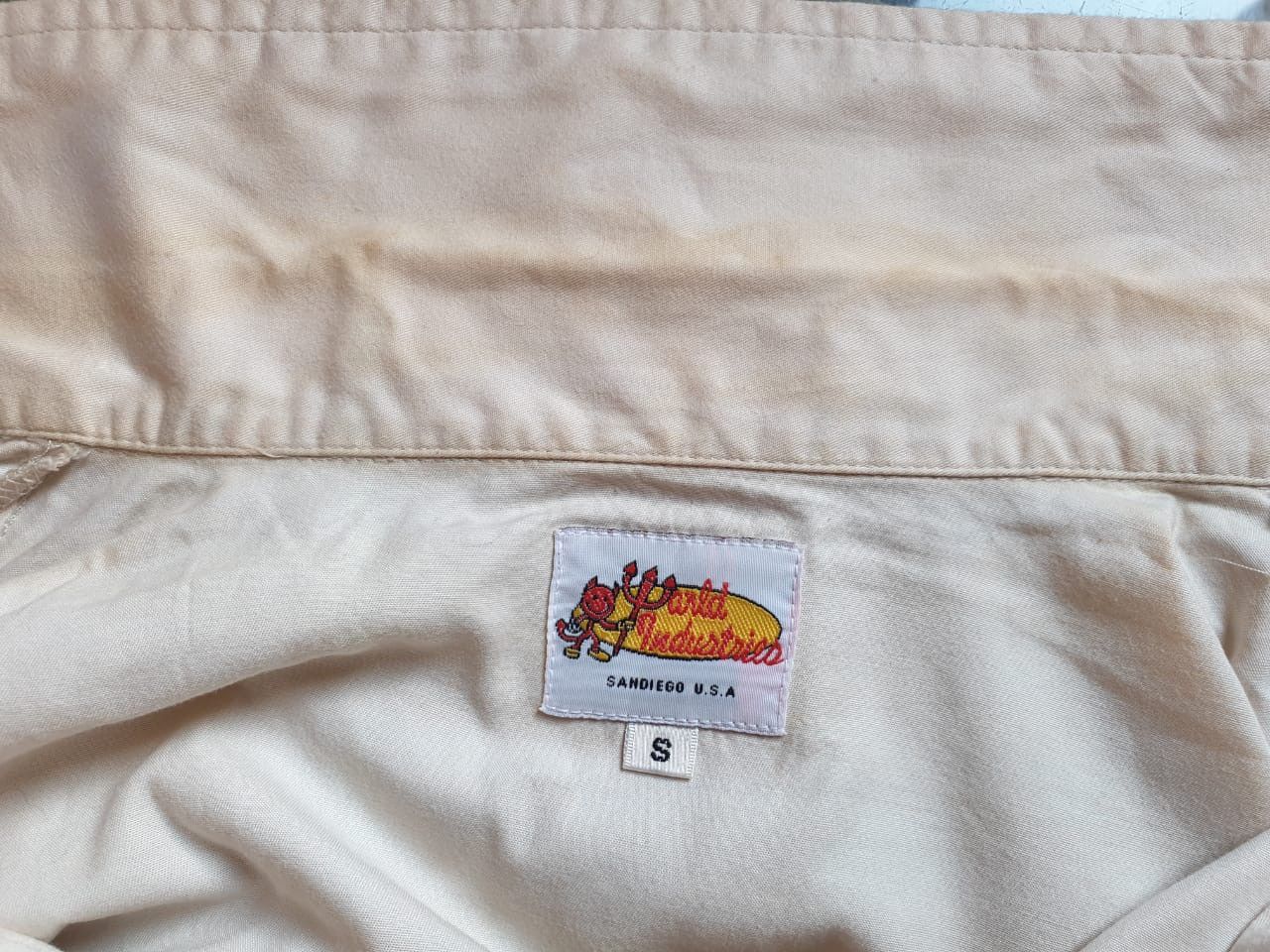 Hook-Ups × Shorty's Skateboards Vintage world industries “flambo” button up shirts Size US S / EU 44-46 / 1 - 7 Thumbnail