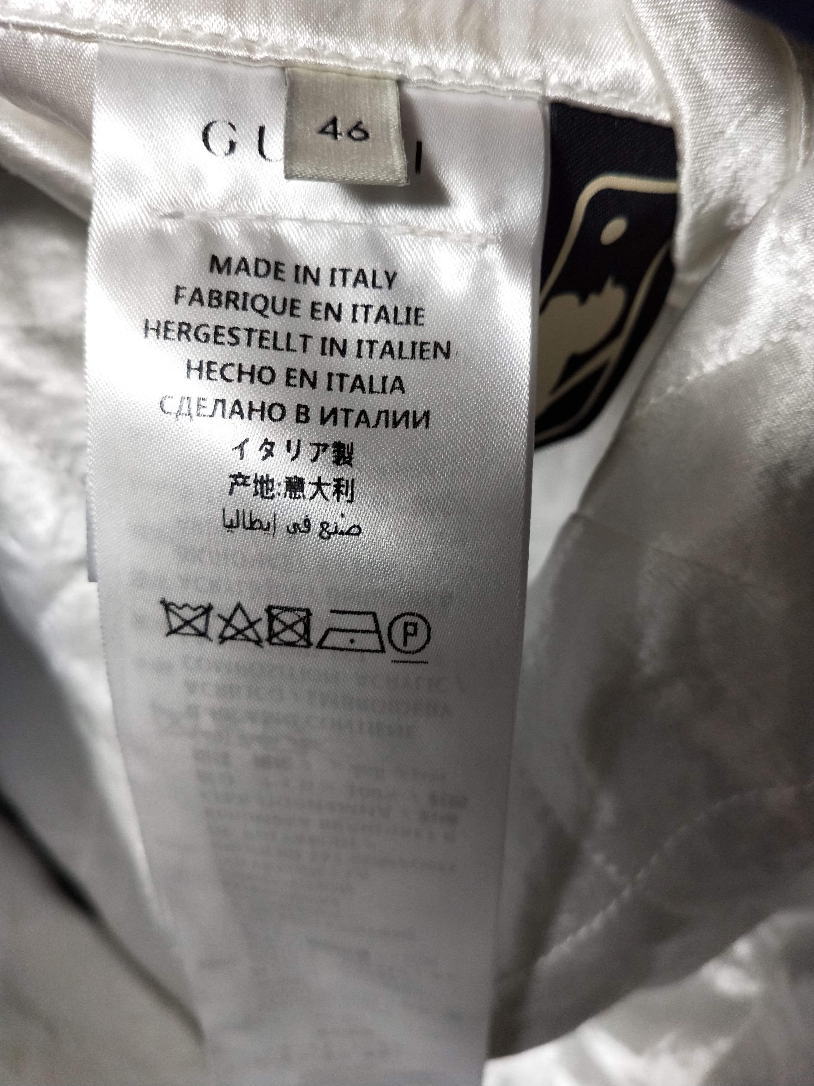 Gucci × MLB NY Yankees Silk Bomber Size US S / EU 44-46 / 1 - 8 Thumbnail