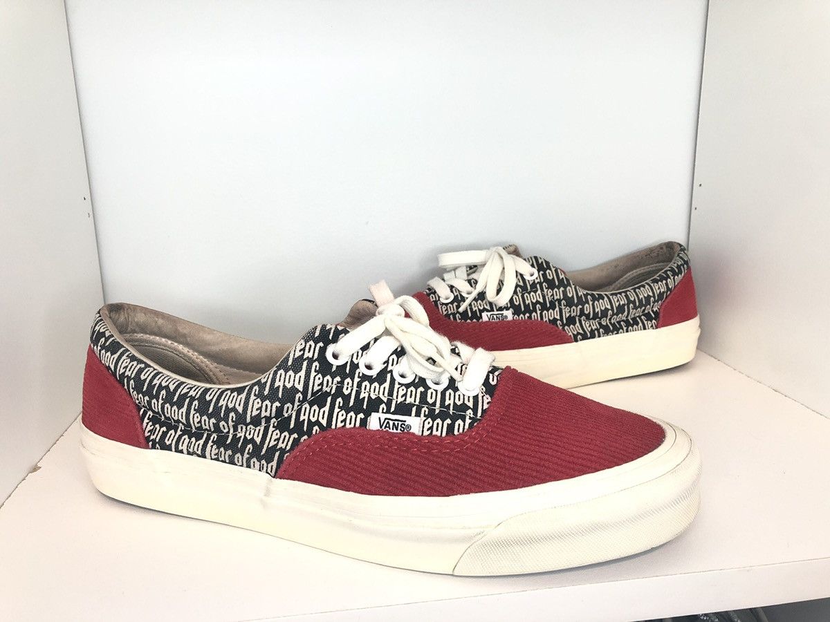 Fear of god vans grailed sale