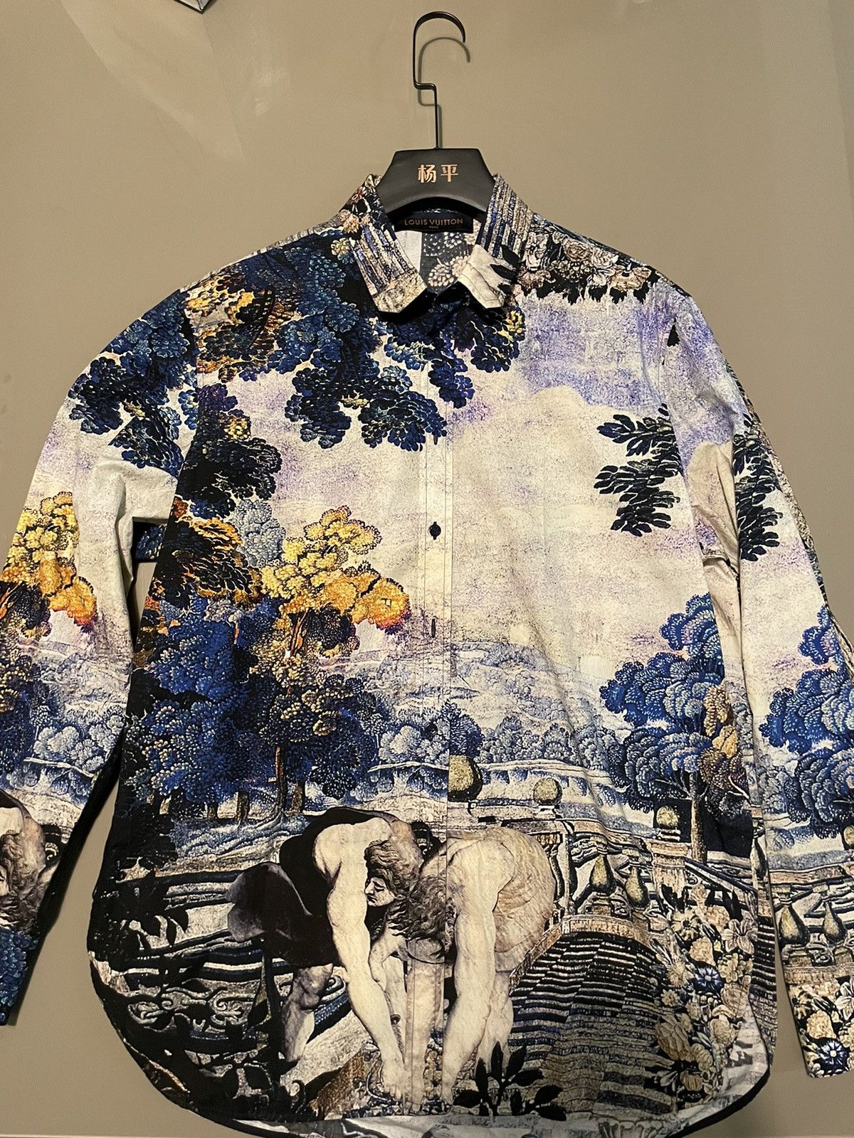 Louis Vuitton Tapestry Button Up Shirt