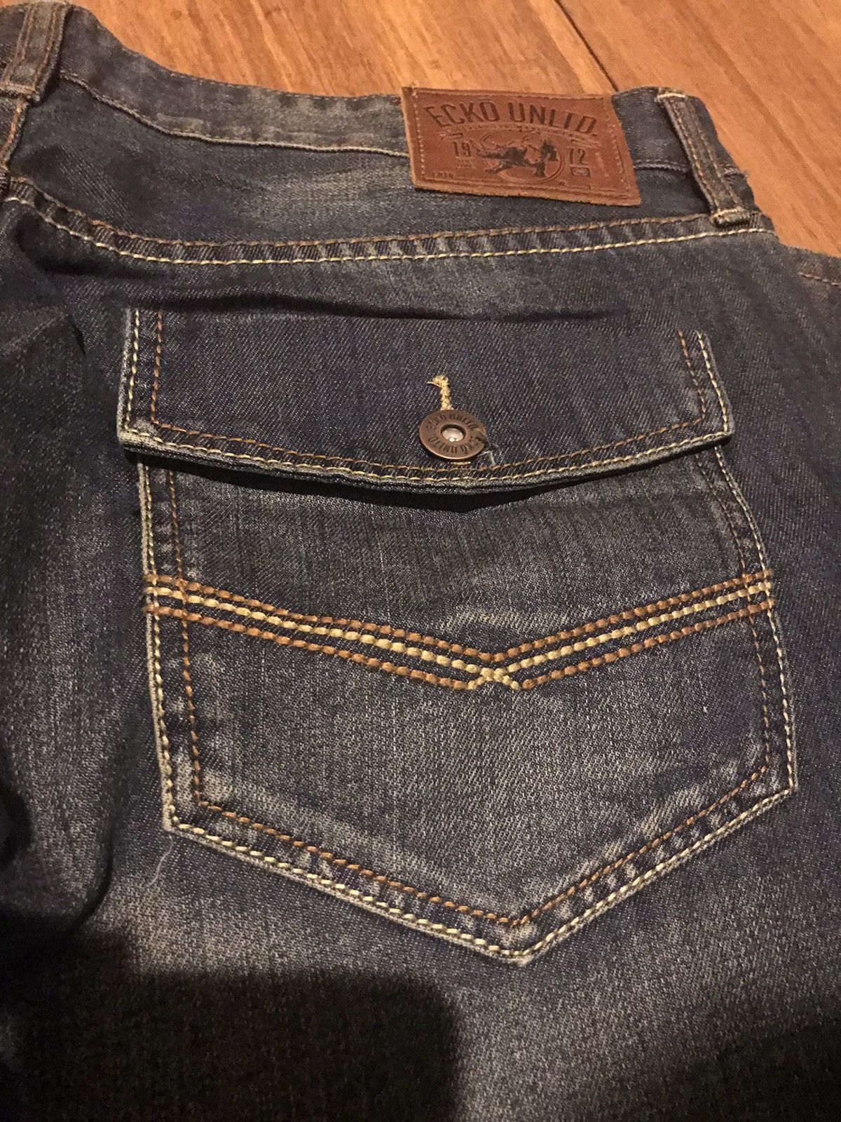 Ecko Unltd. Ecko Unltd 1972 Men’s Relaxed Fit 769 Jeans Size US 38 / EU 54 - 8 Thumbnail