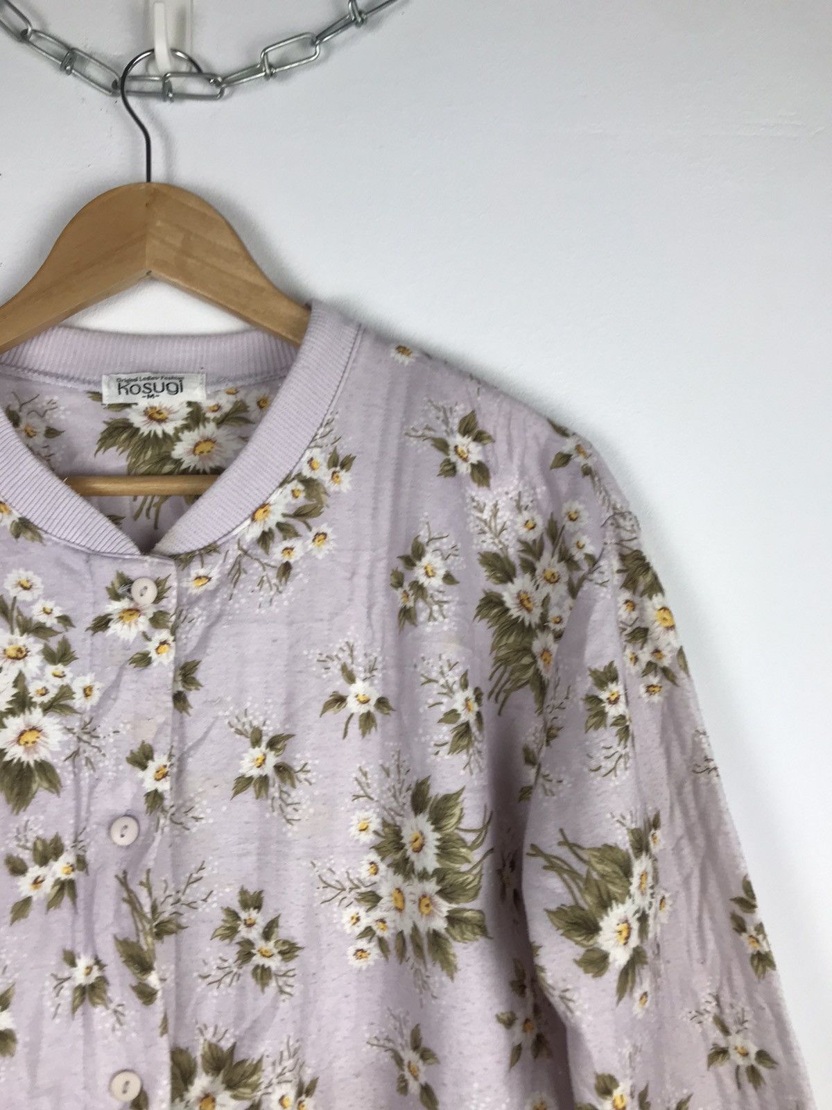 Japanese Brand Steal ⚡️Japanese Full Kosugi Flower Knit Cardigan Size US M / EU 48-50 / 2 - 4 Thumbnail