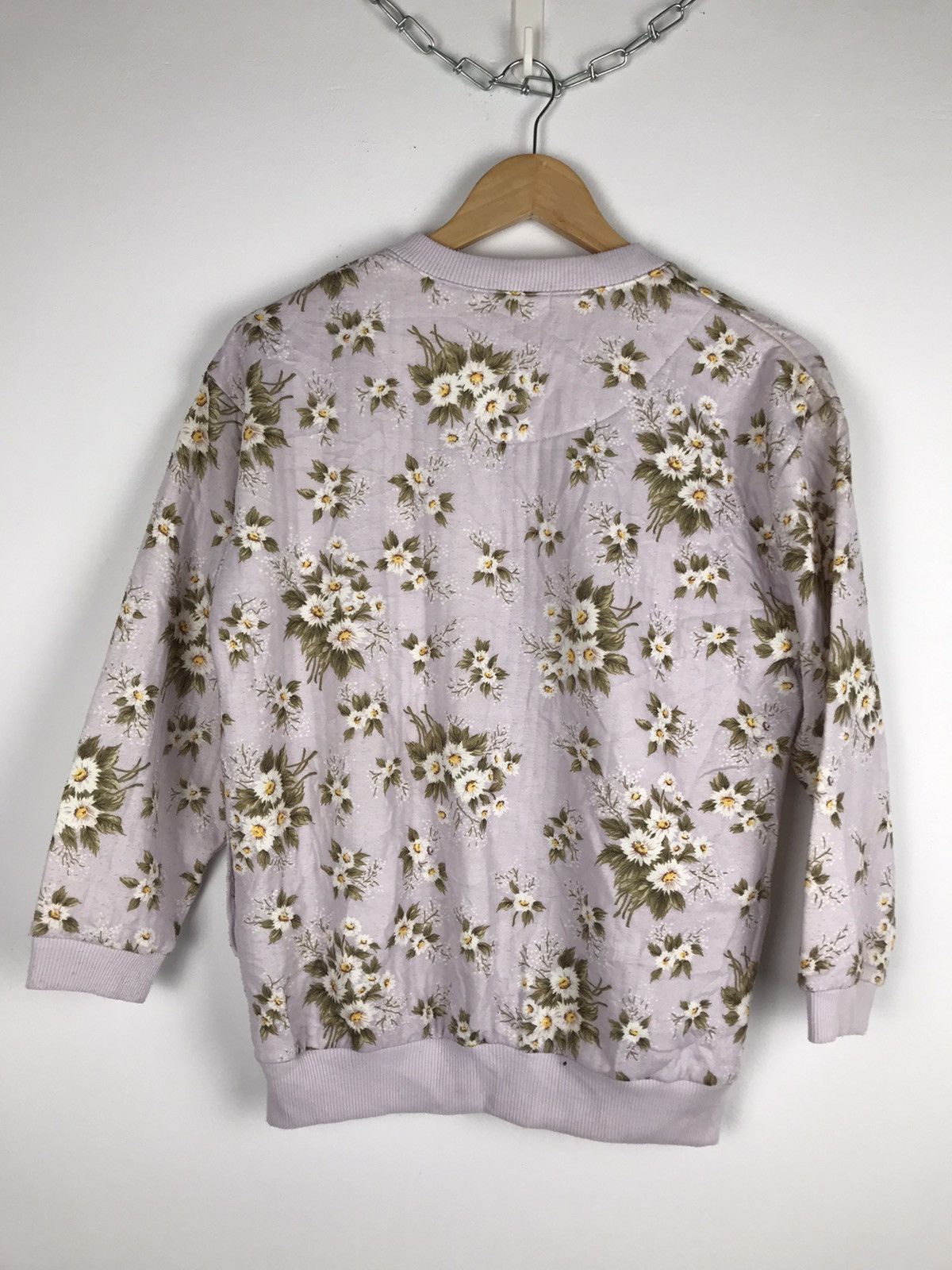 Japanese Brand Steal ⚡️Japanese Full Kosugi Flower Knit Cardigan Size US M / EU 48-50 / 2 - 2 Thumbnail