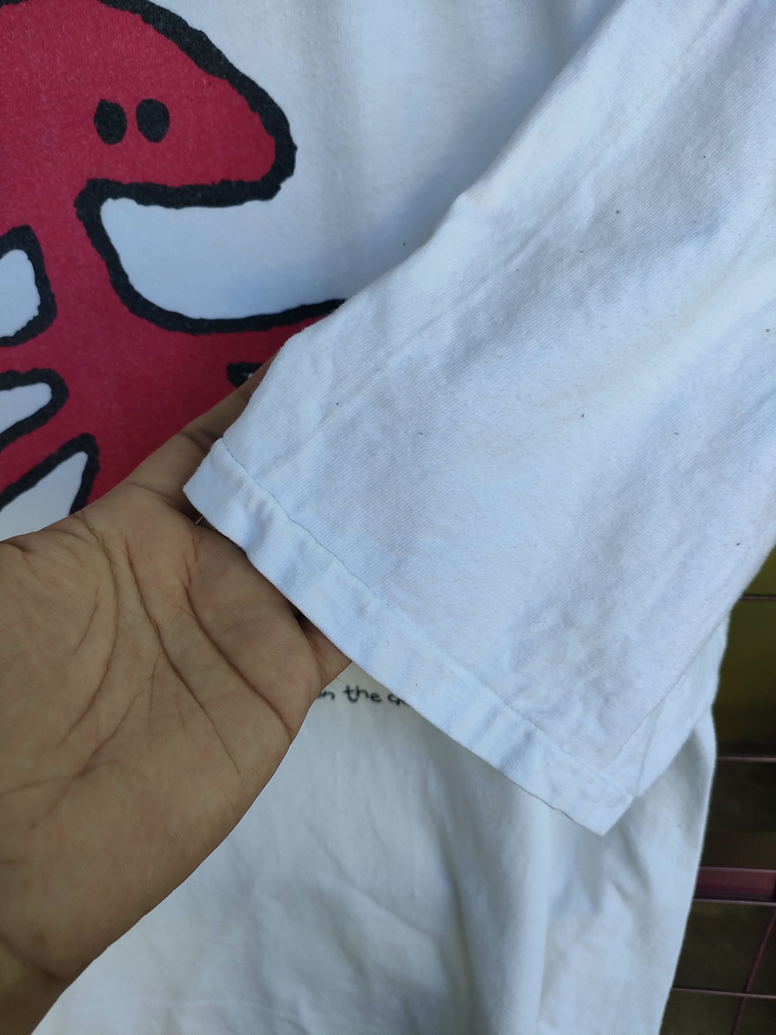 Vintage Vintage 90's Plankton T-shirt Size US XL / EU 56 / 4 - 2 Thumbnail