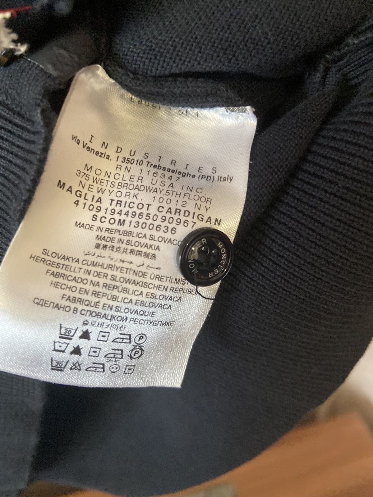 Moncler Moncler Maglia Tricot Cardigan Size US S / EU 44-46 / 1 - 7 Thumbnail
