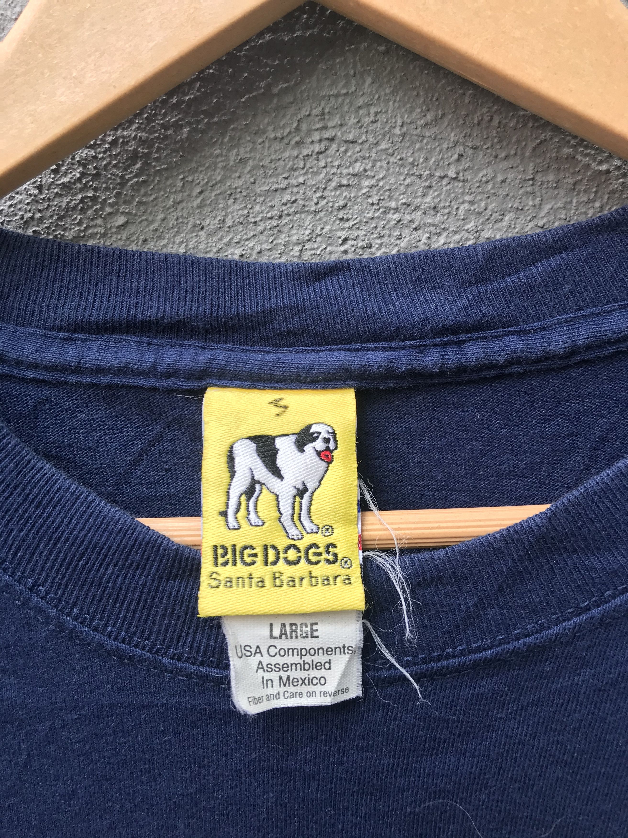 Big Dogs × Vintage Vintage 2001 Big Dog sportswear Big Screen T shirt Size US L / EU 52-54 / 3 - 5 Thumbnail