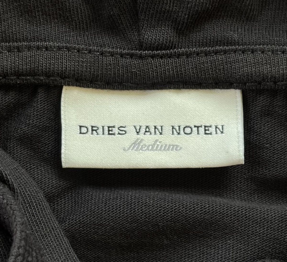 Dries Van Noten Dries Van Noten Black Hallam hoodie Size US M / EU 48-50 / 2 - 9 Thumbnail