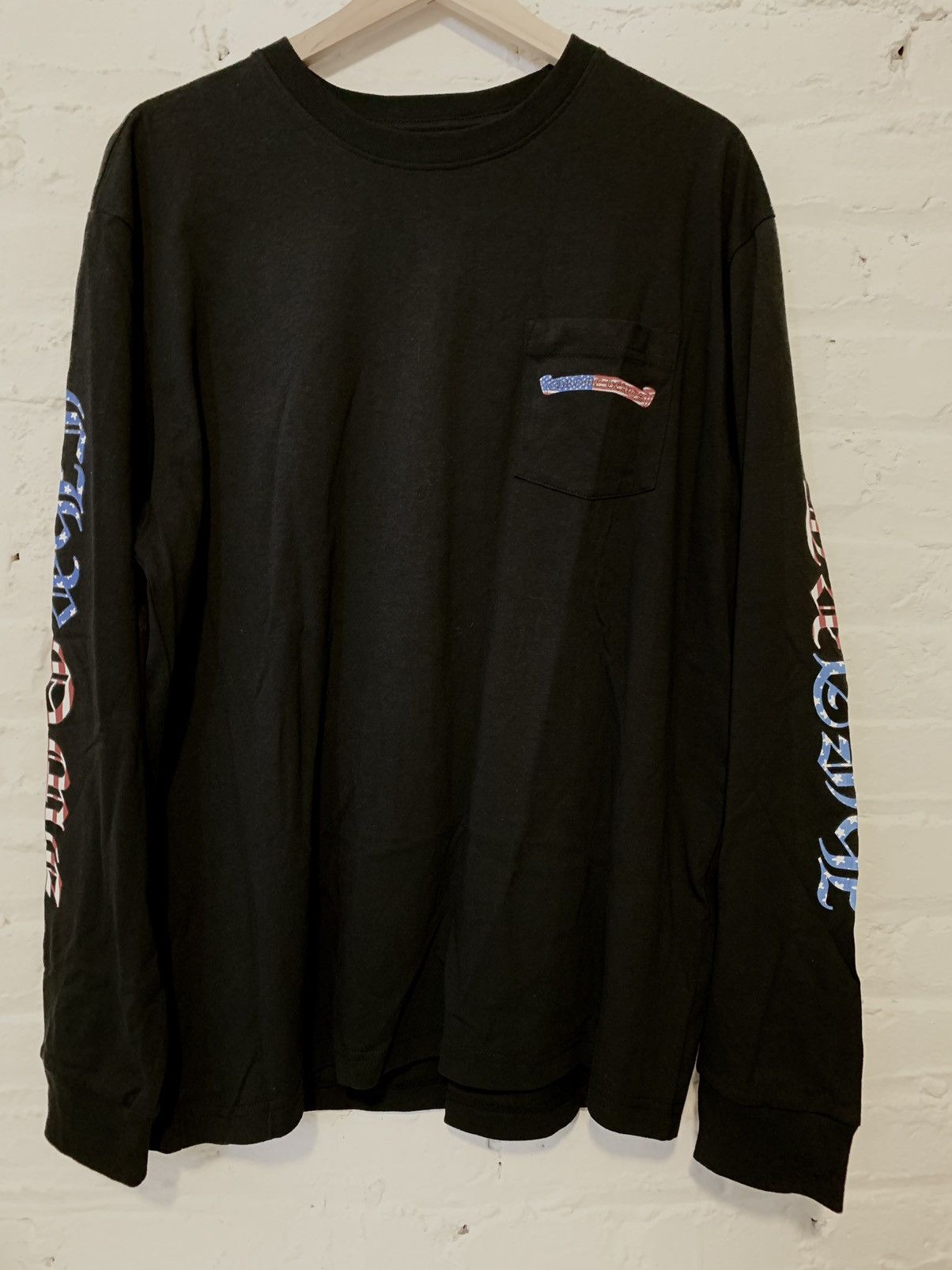 Chrome Hearts Chrome Hearts x Matty Boy USA Long Sleeve Tee | Grailed