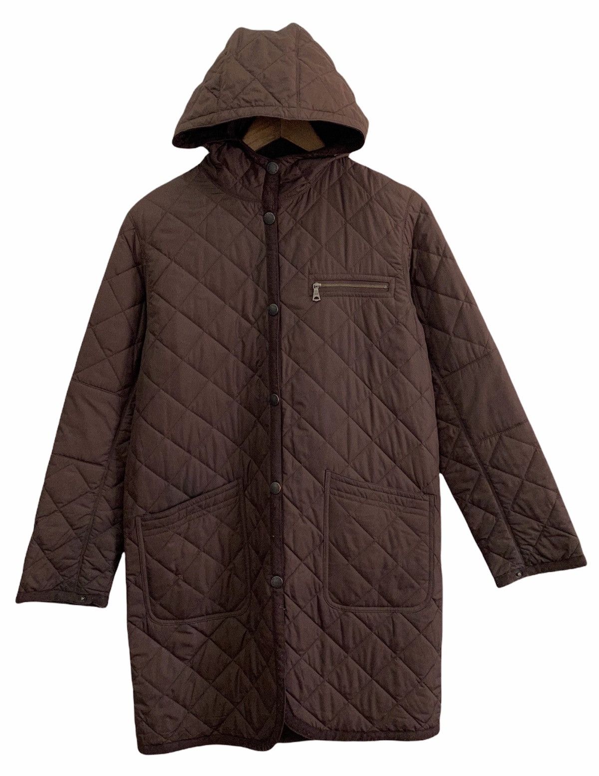Polo Ralph Lauren 🔥Vintage Ralph Lauren Quilted Parka Hood Jacket Size S / US 4 / IT 40 - 1 Thumbnail