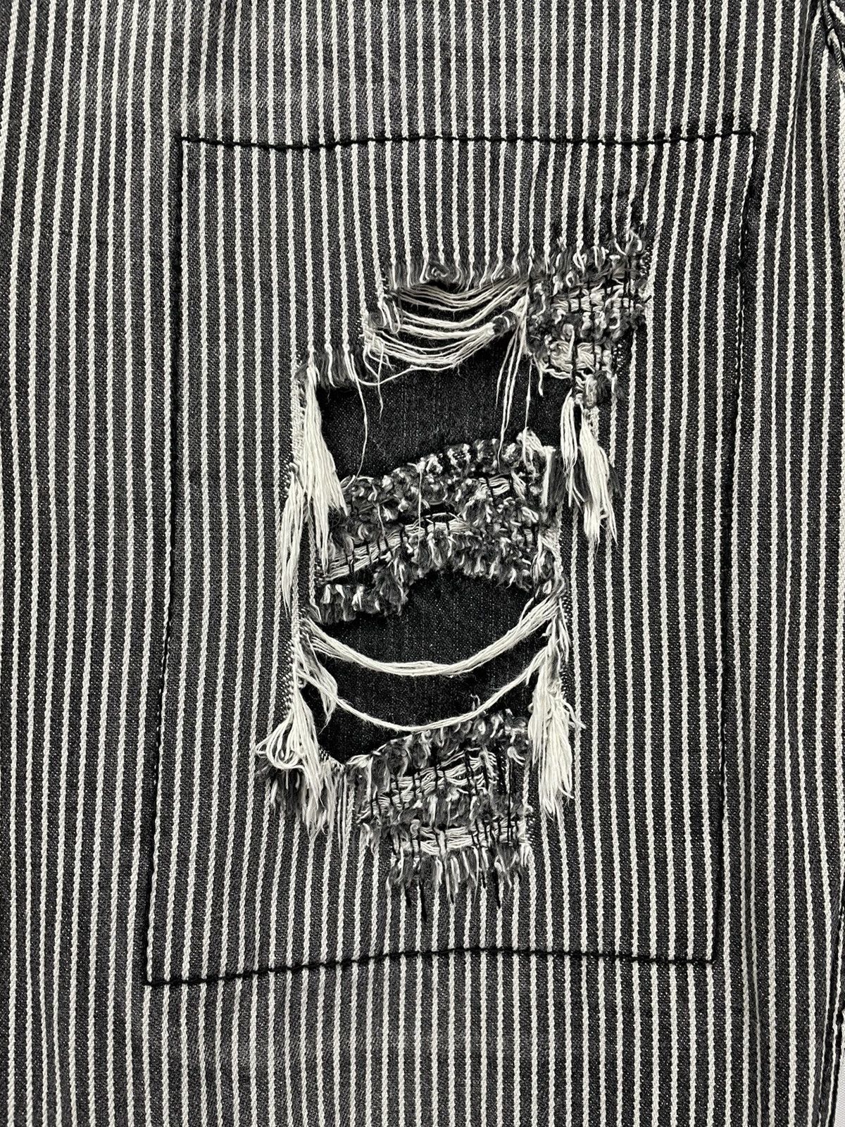 Japanese Brand BACK&FORTH Distressed Hickory Inspired By Hysteric Glamour Size US 31 - 5 Thumbnail