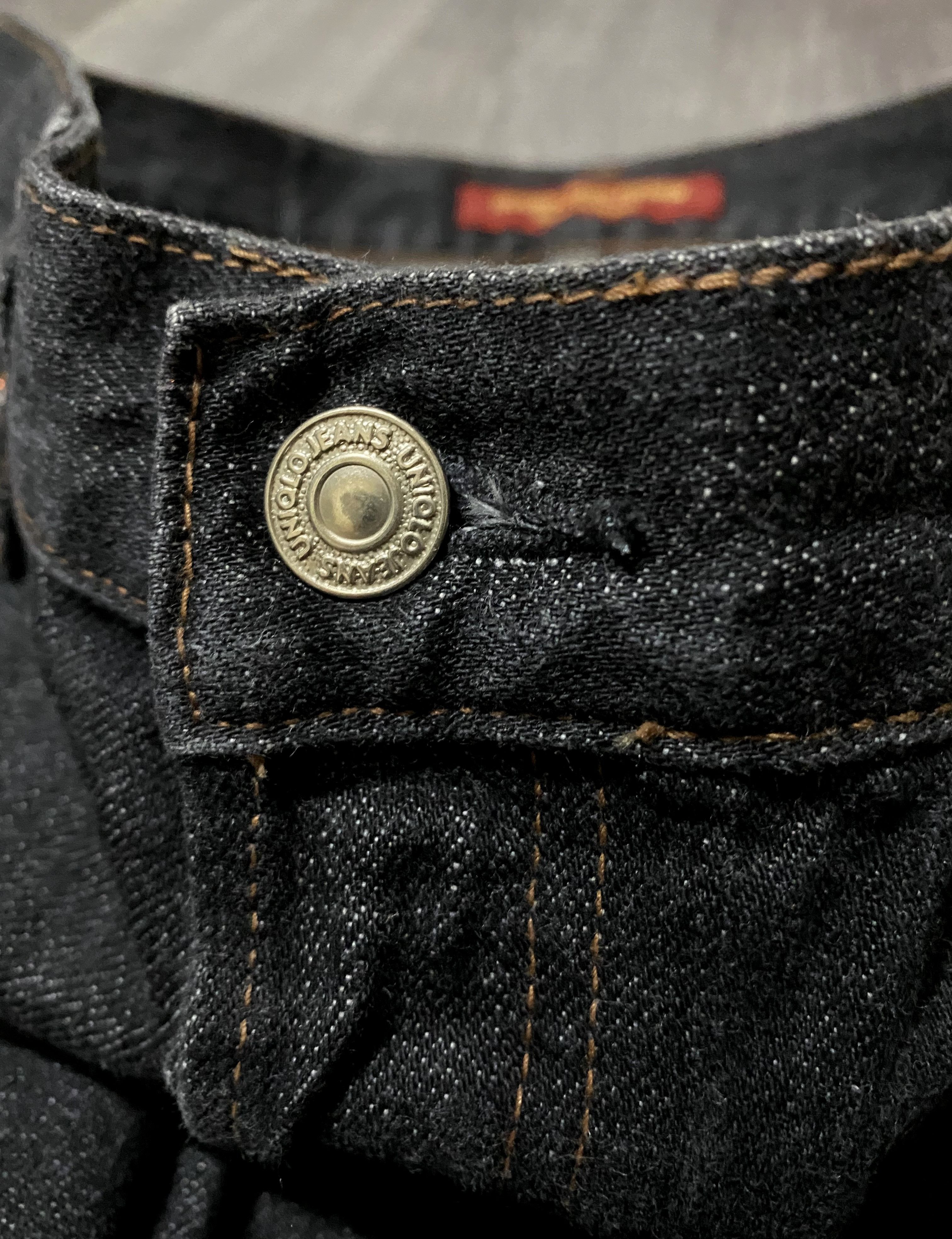 Uniqlo Uniqlo Skinny Fit Straight Selvedge Selvage Denim Jeans Size US 32 / EU 48 - 7 Thumbnail