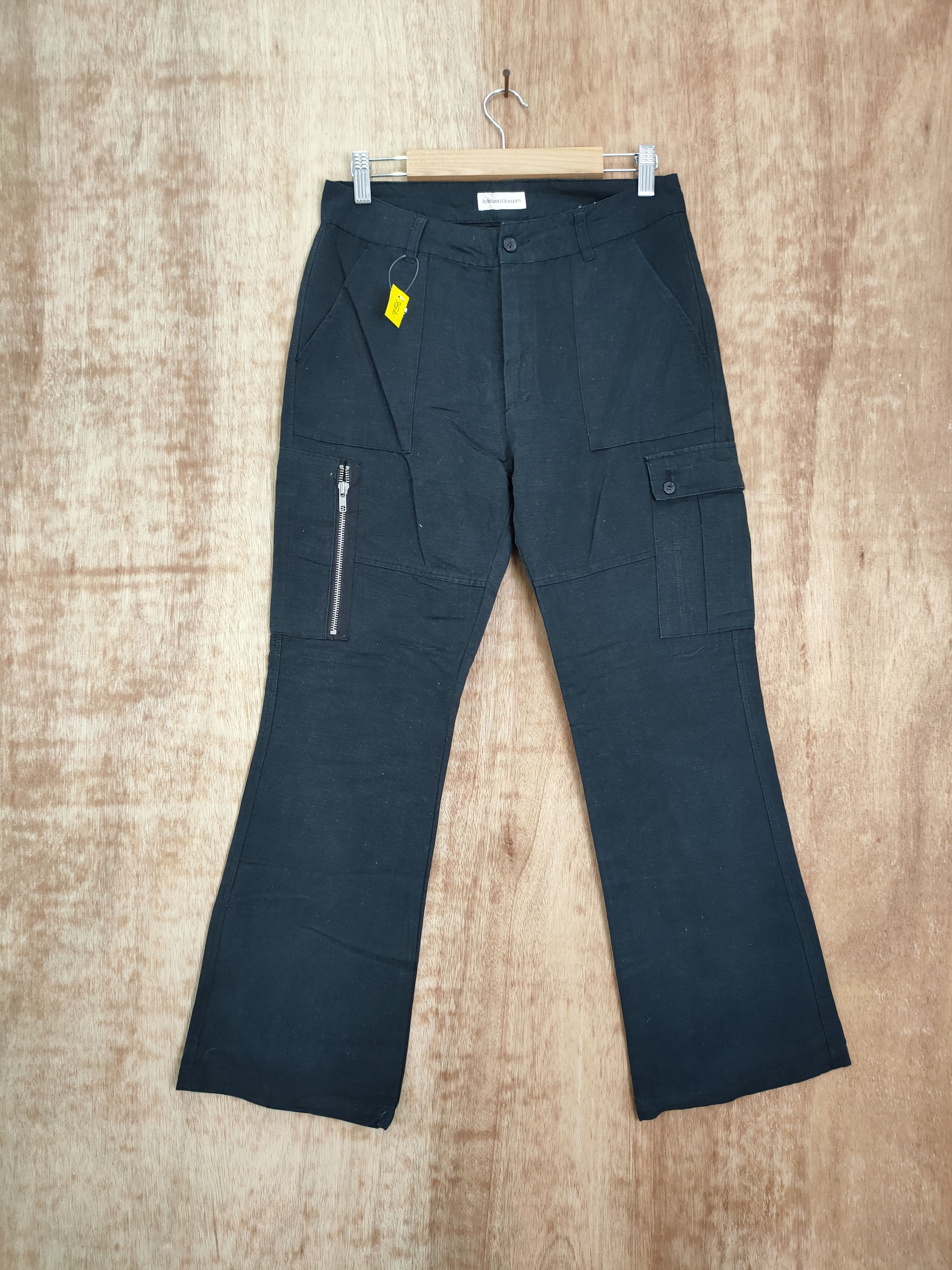 Japanese Brand DLL Fellissimo Blosom cropped cargo pants #756 Size US 28 / EU 44 - 1 Thumbnail