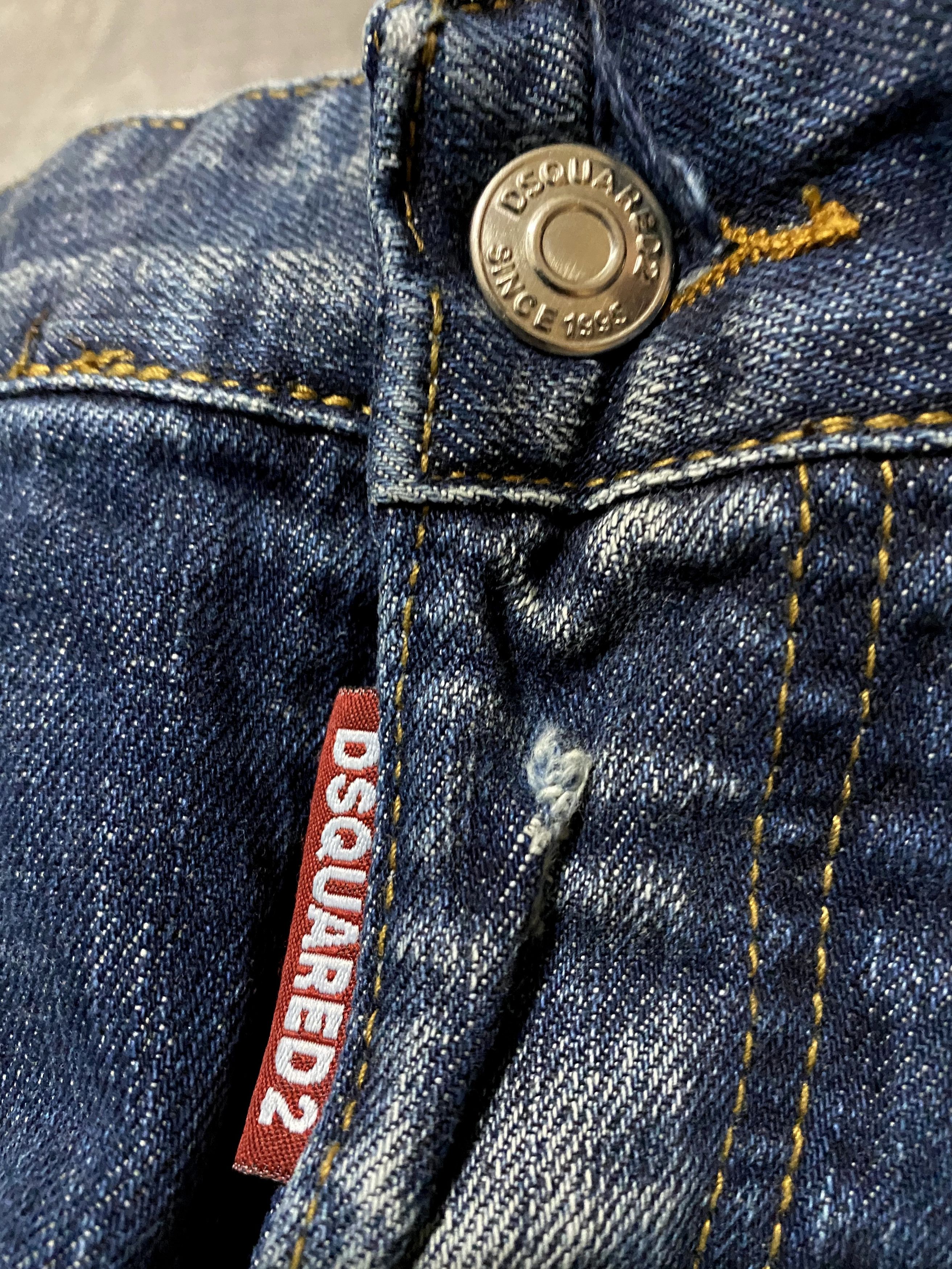 Dsquared2 Dsquared2 Cool Guy Distressed Destroyed Faded Jeans Denim Size US 40 / EU 56 - 7 Thumbnail