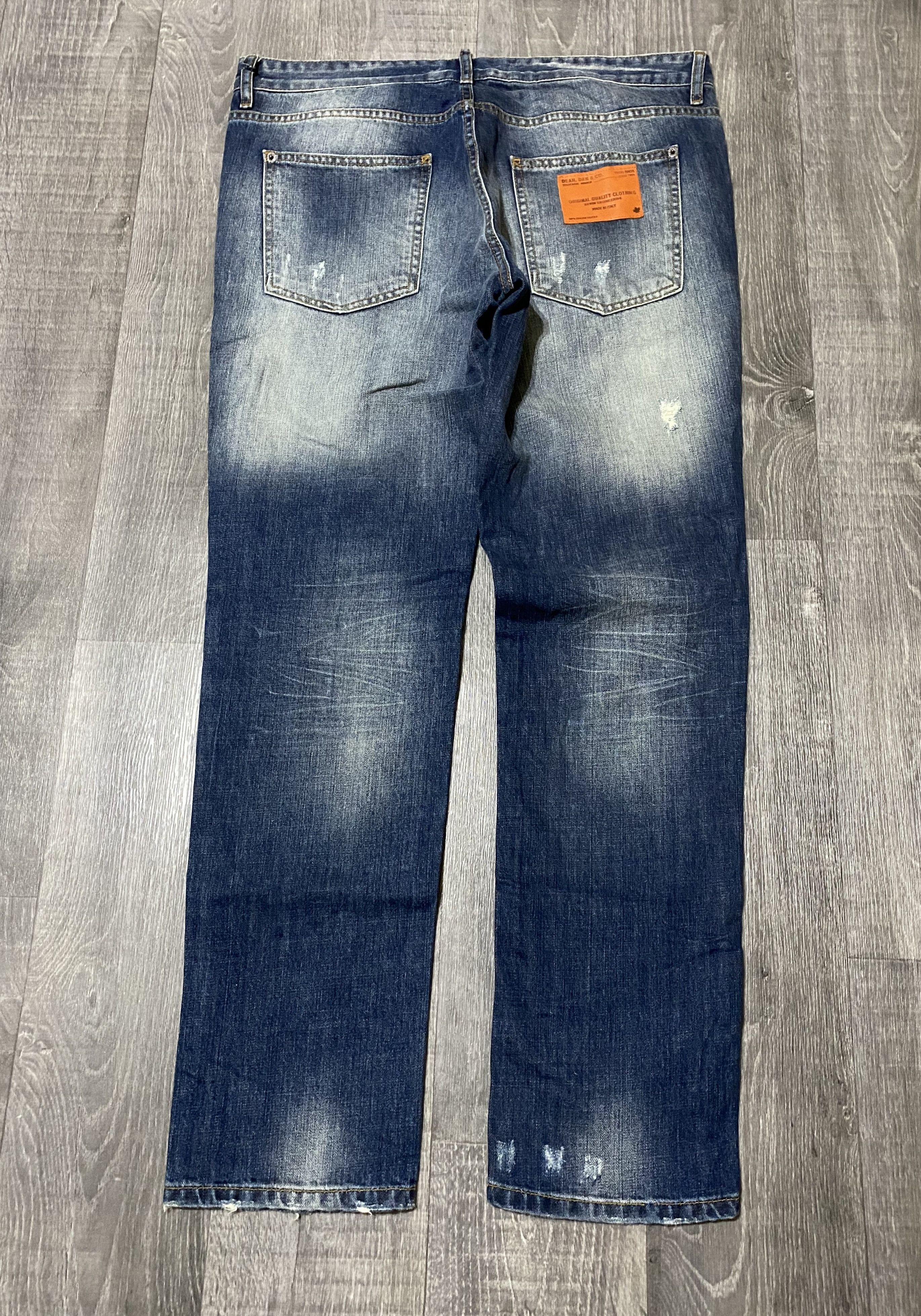 Dsquared2 Dsquared2 Cool Guy Distressed Destroyed Faded Jeans Denim Size US 40 / EU 56 - 3 Thumbnail